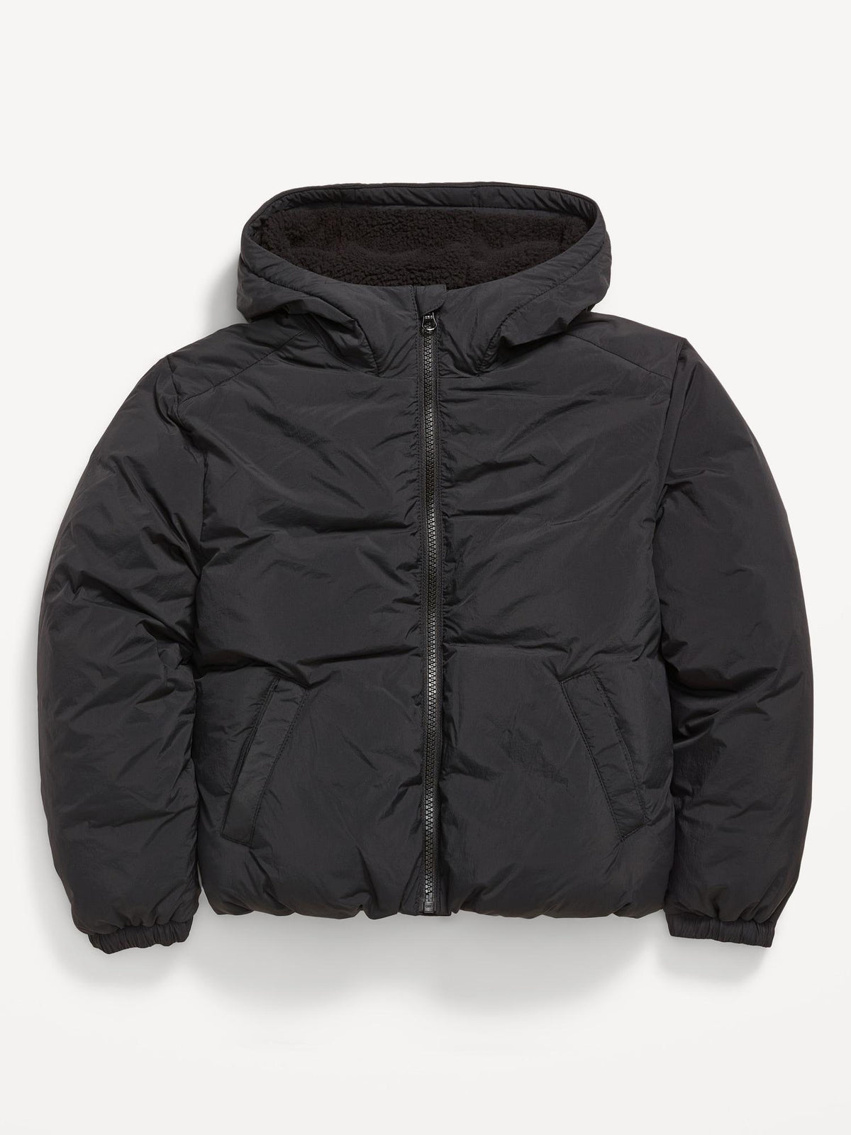Water-Resistant Puffer Jacket for Girls