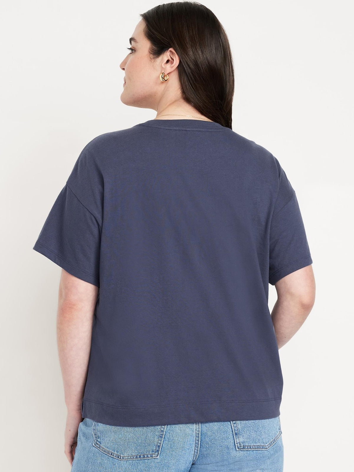 Vintage Crew-Neck Logo-Graphic T-Shirt