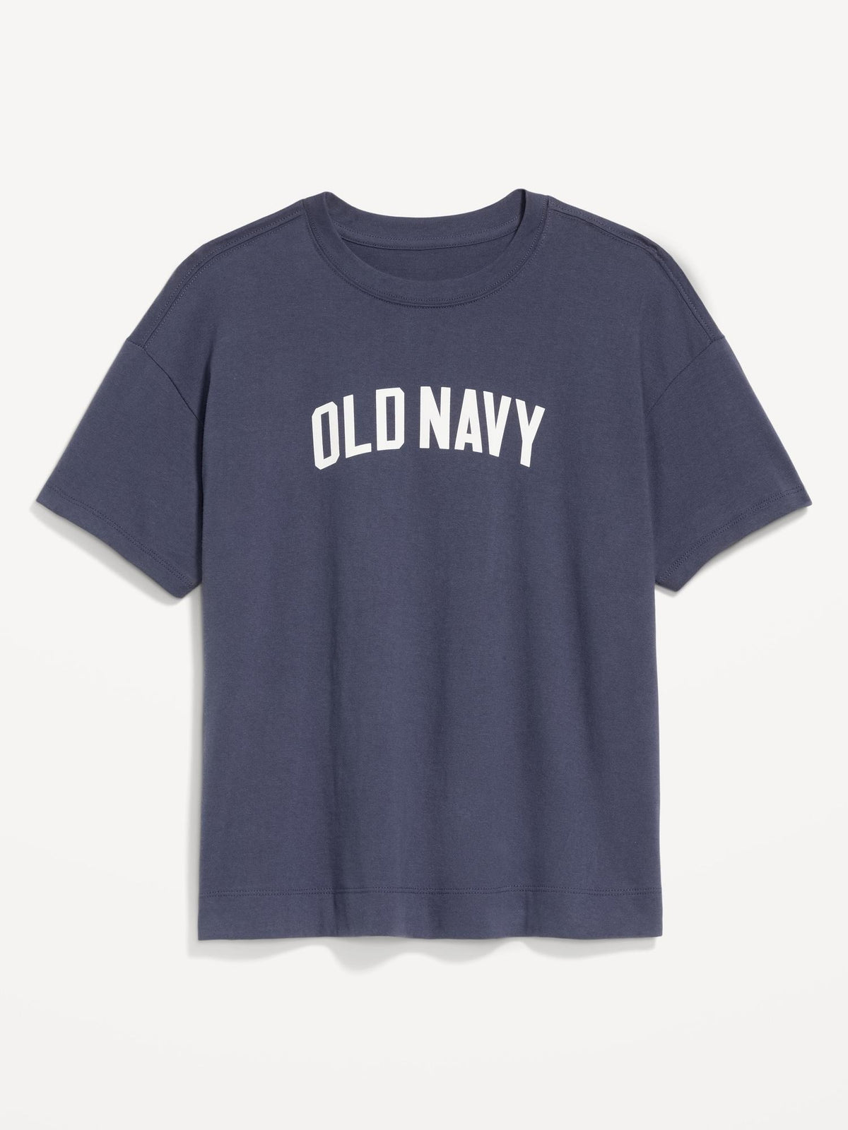 Vintage Crew-Neck Logo-Graphic T-Shirt