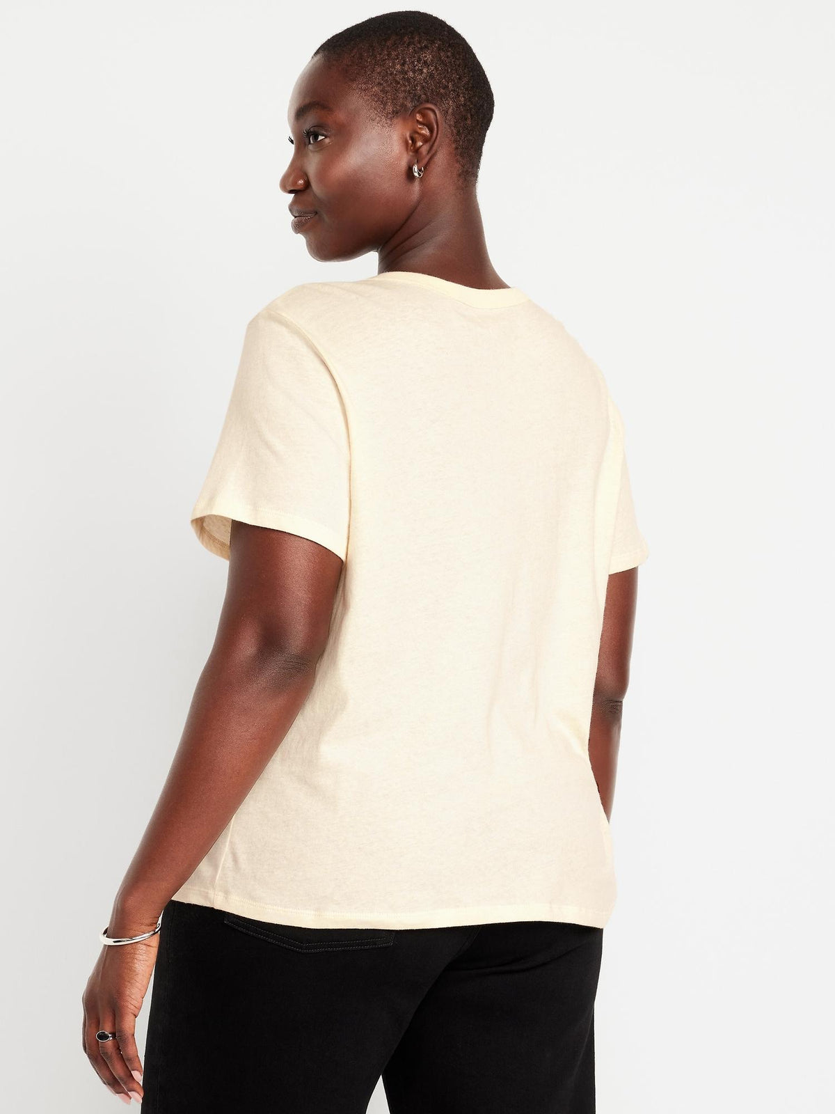 Old Navy Women's EveryWear Logo-Graphic T-Shirt