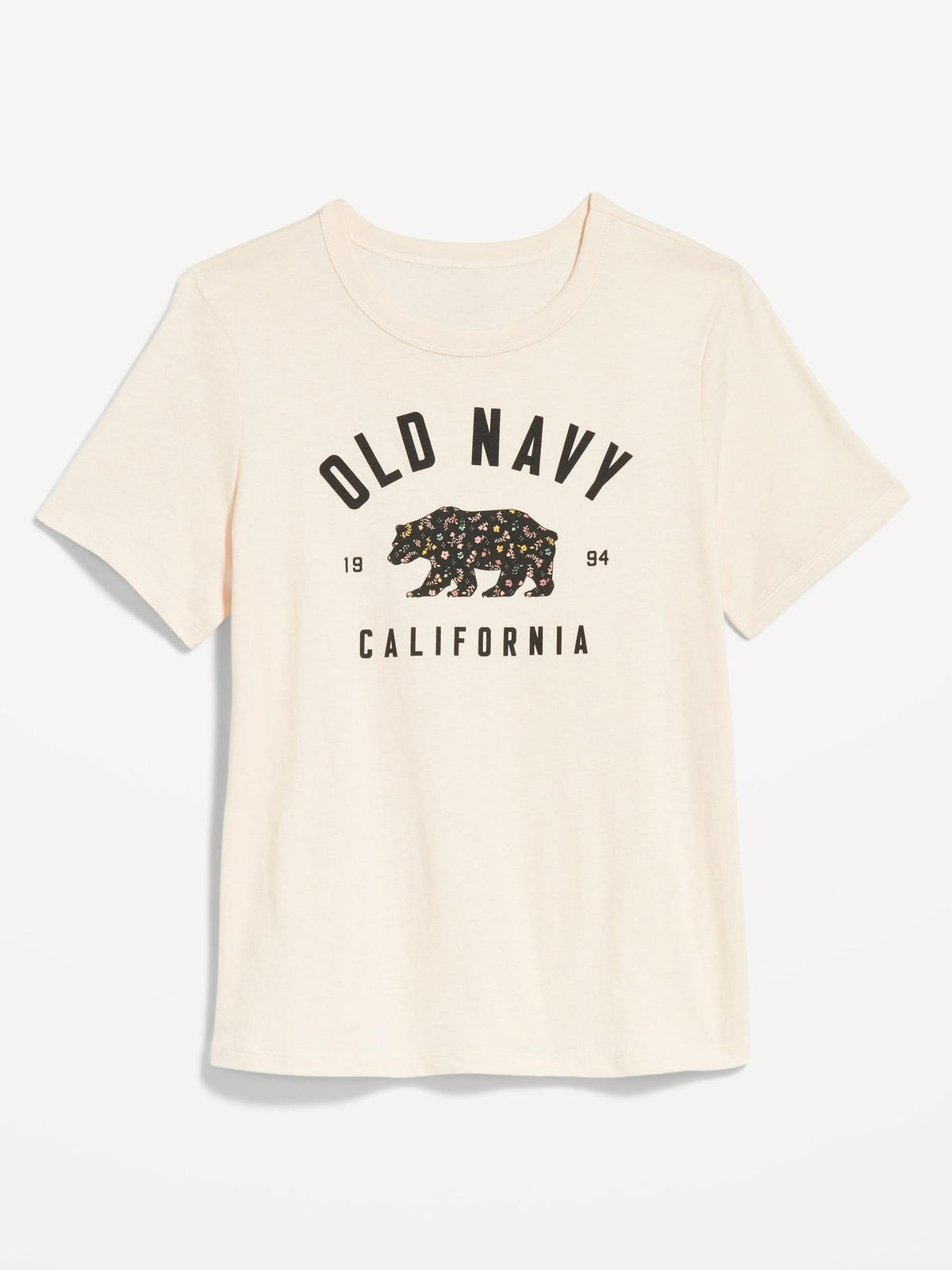 Old Navy Women's EveryWear Logo-Graphic T-Shirt