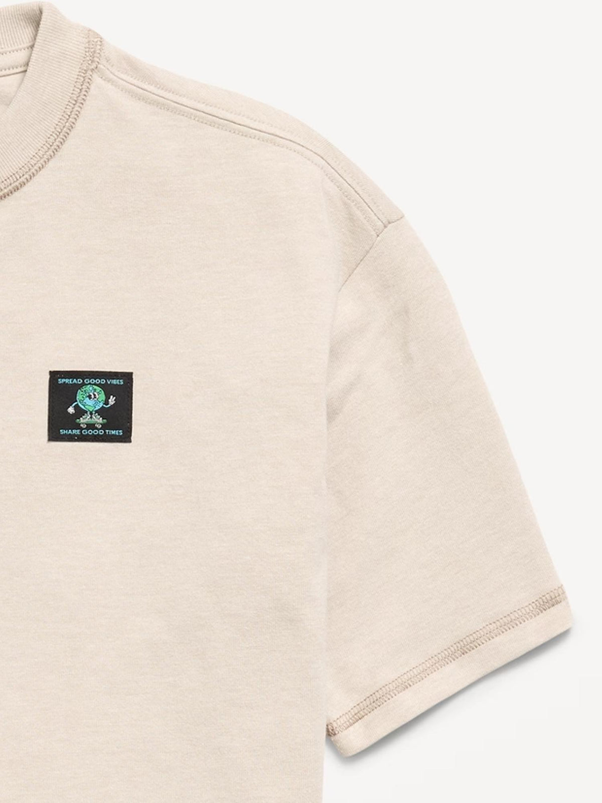Oversized Boxy Short-Sleeve T-Shirt for Boys