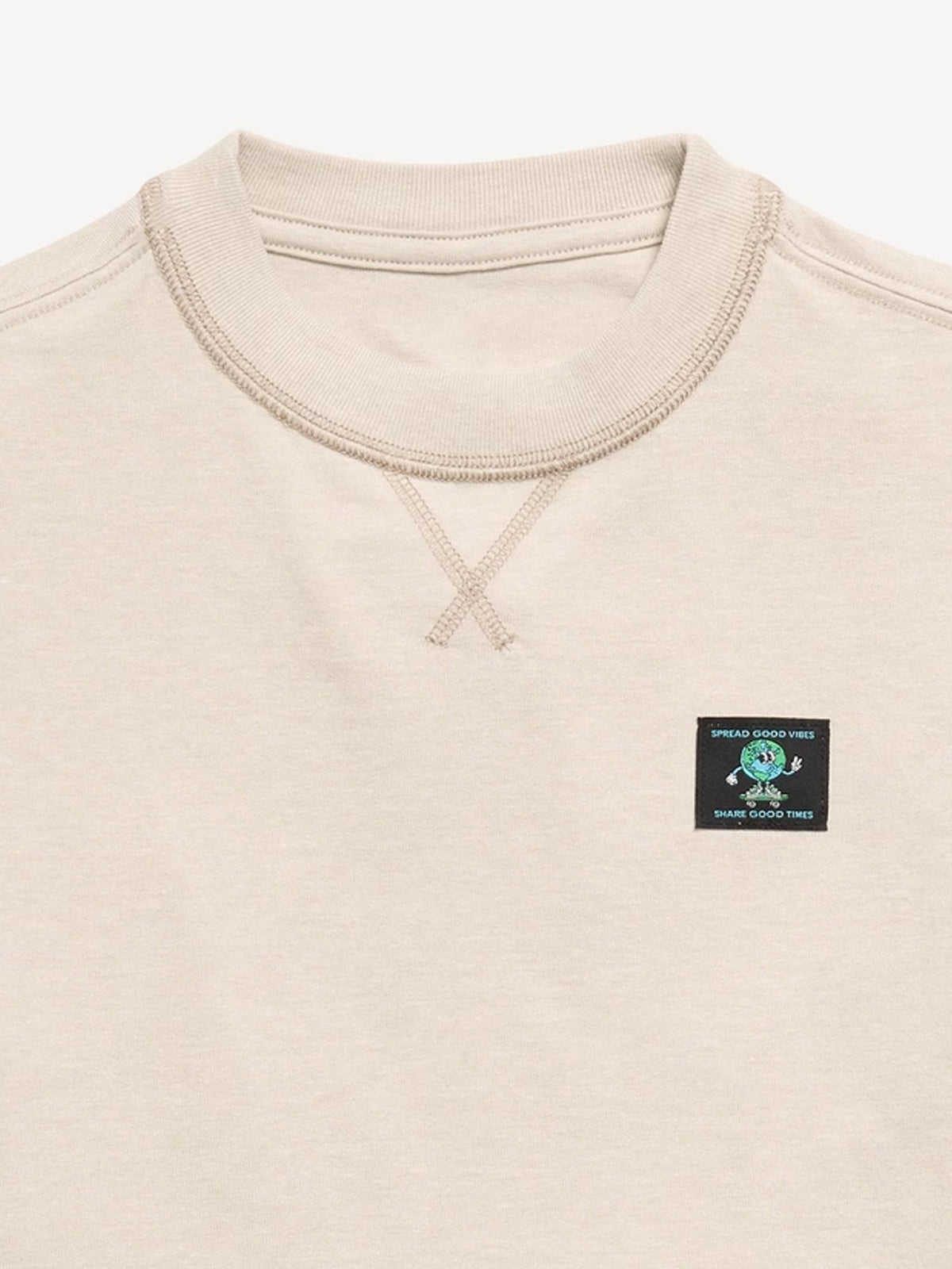 Oversized Boxy Short-Sleeve T-Shirt for Boys