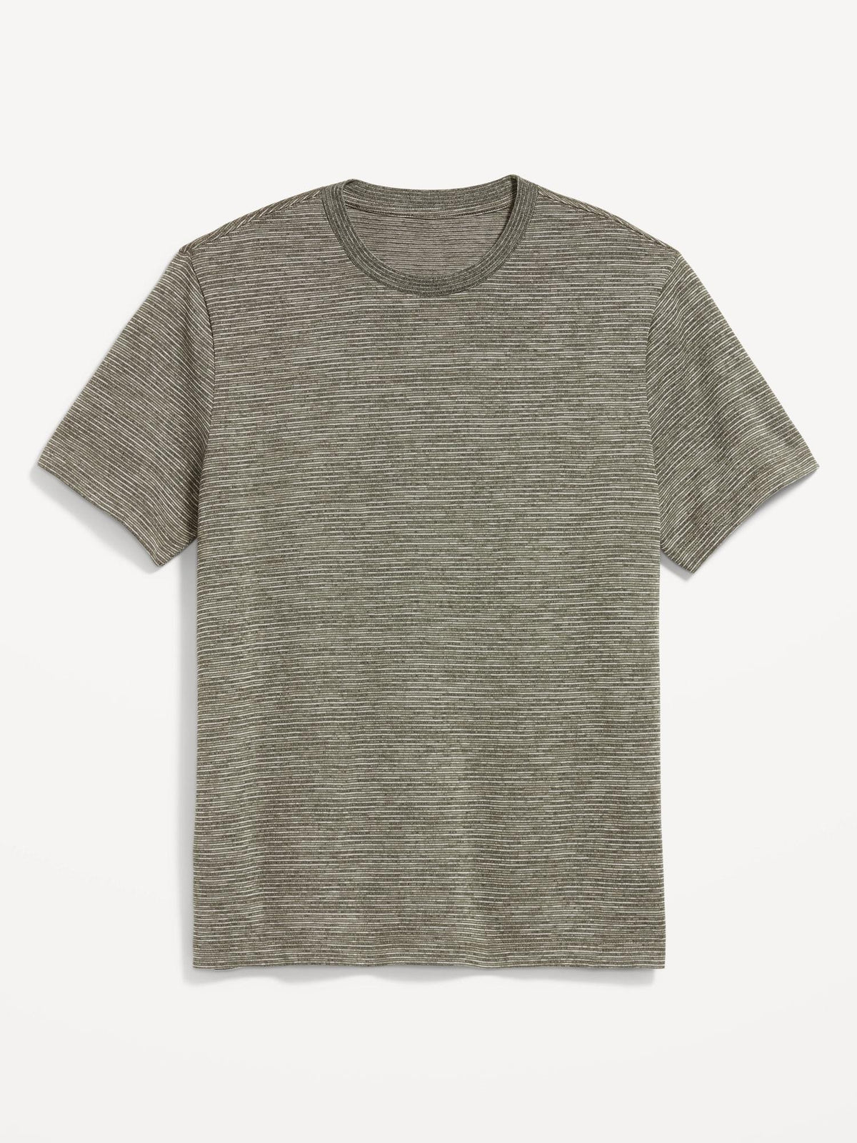 Crew-Neck Striped T-Shirt