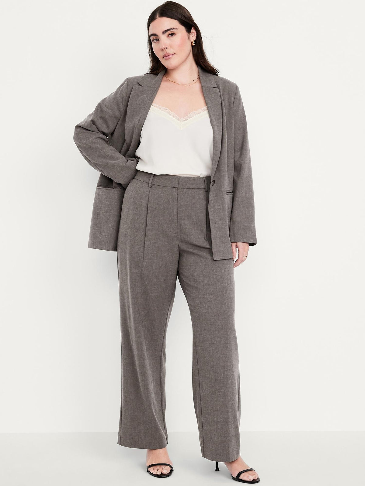 Extra High-Waisted Taylor Wide-Leg Trouser Pants