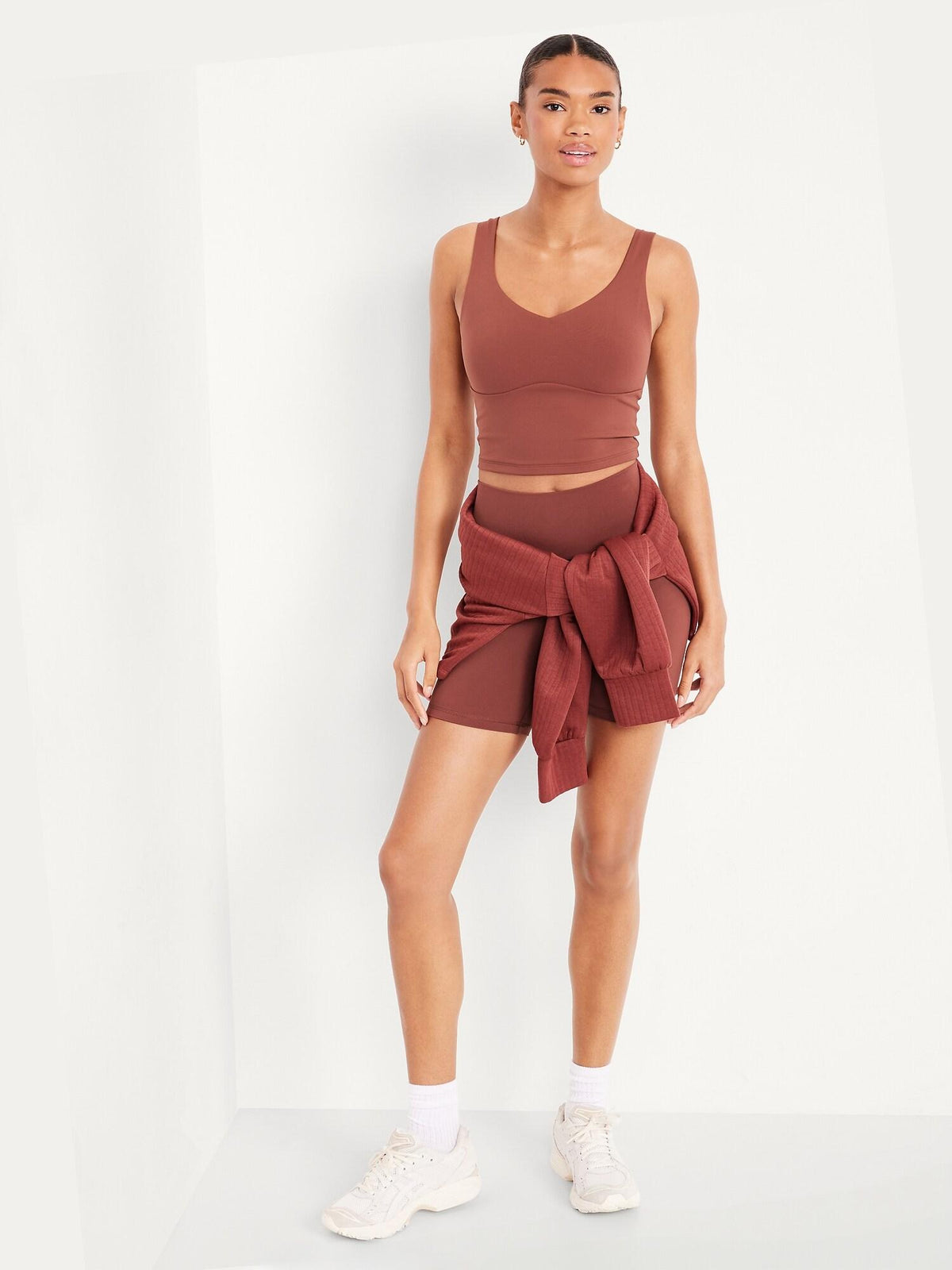 StudioSmooth Seamed Longline Top