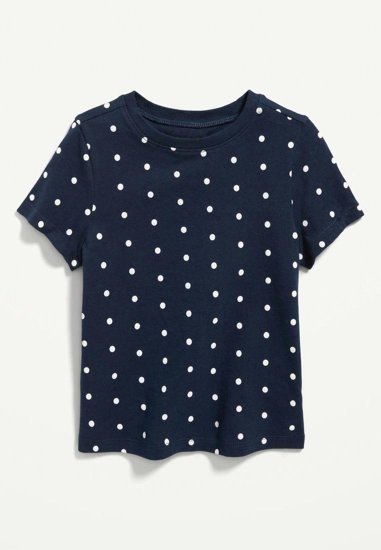Unisex Printed Crew-Neck T-Shirt for Toddler