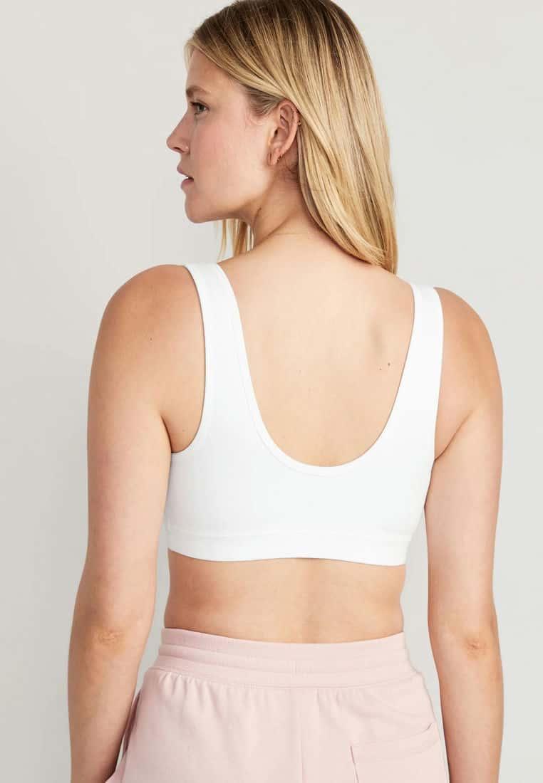 Maternity Cross-Front Cotton Nursing Bralette