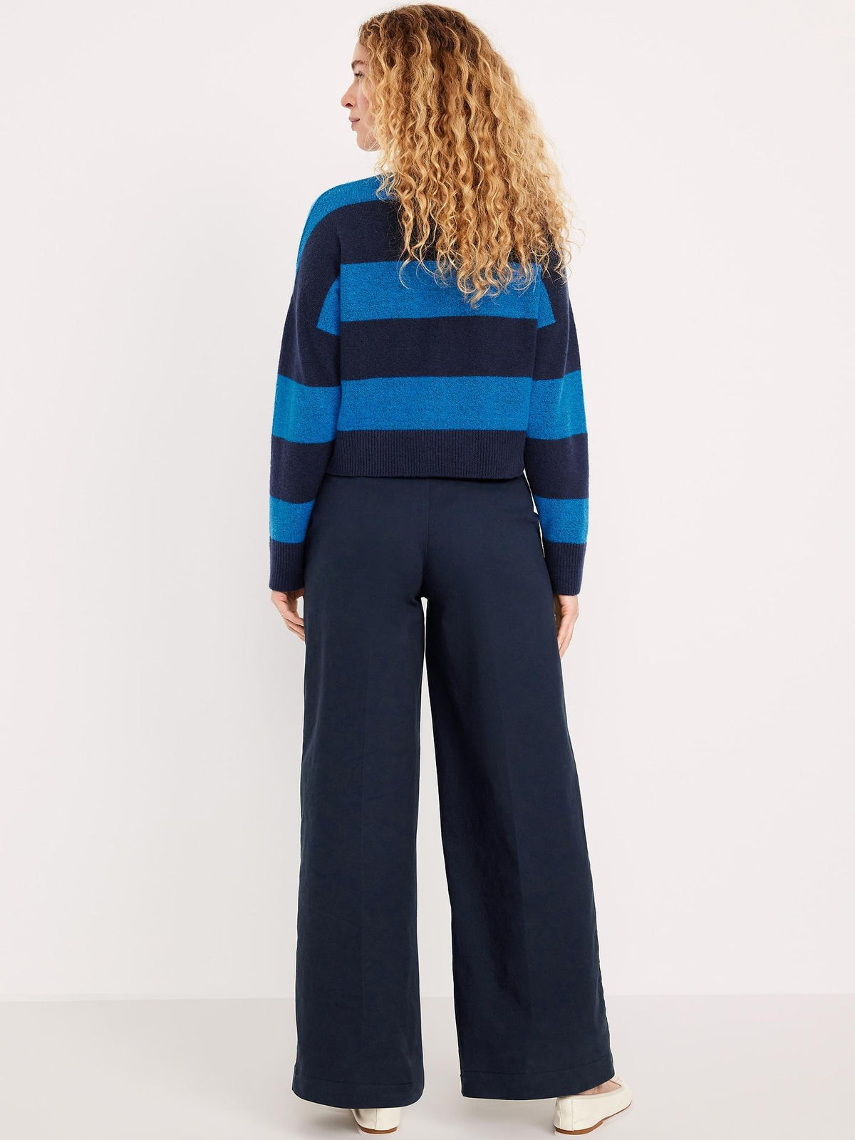 Extra High-Waisted Super Wide-Leg Chino Pants