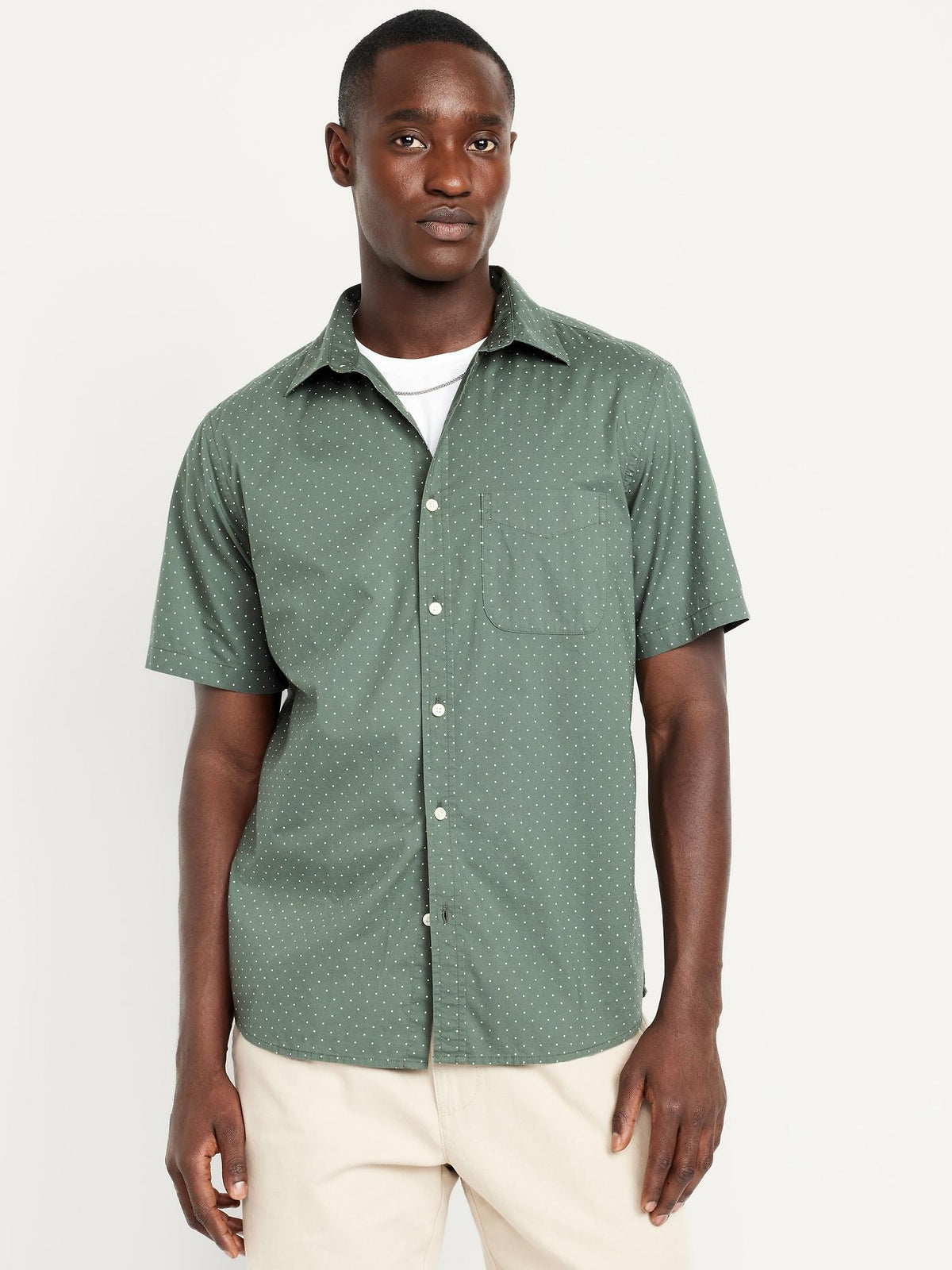 Classic Fit Printed Everyday Shirt