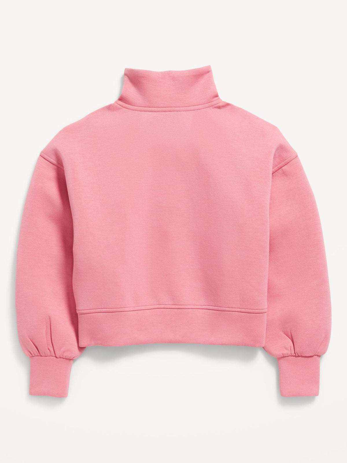Half-Zip Bounce Fleece Pullover Sweatshirt for Girls