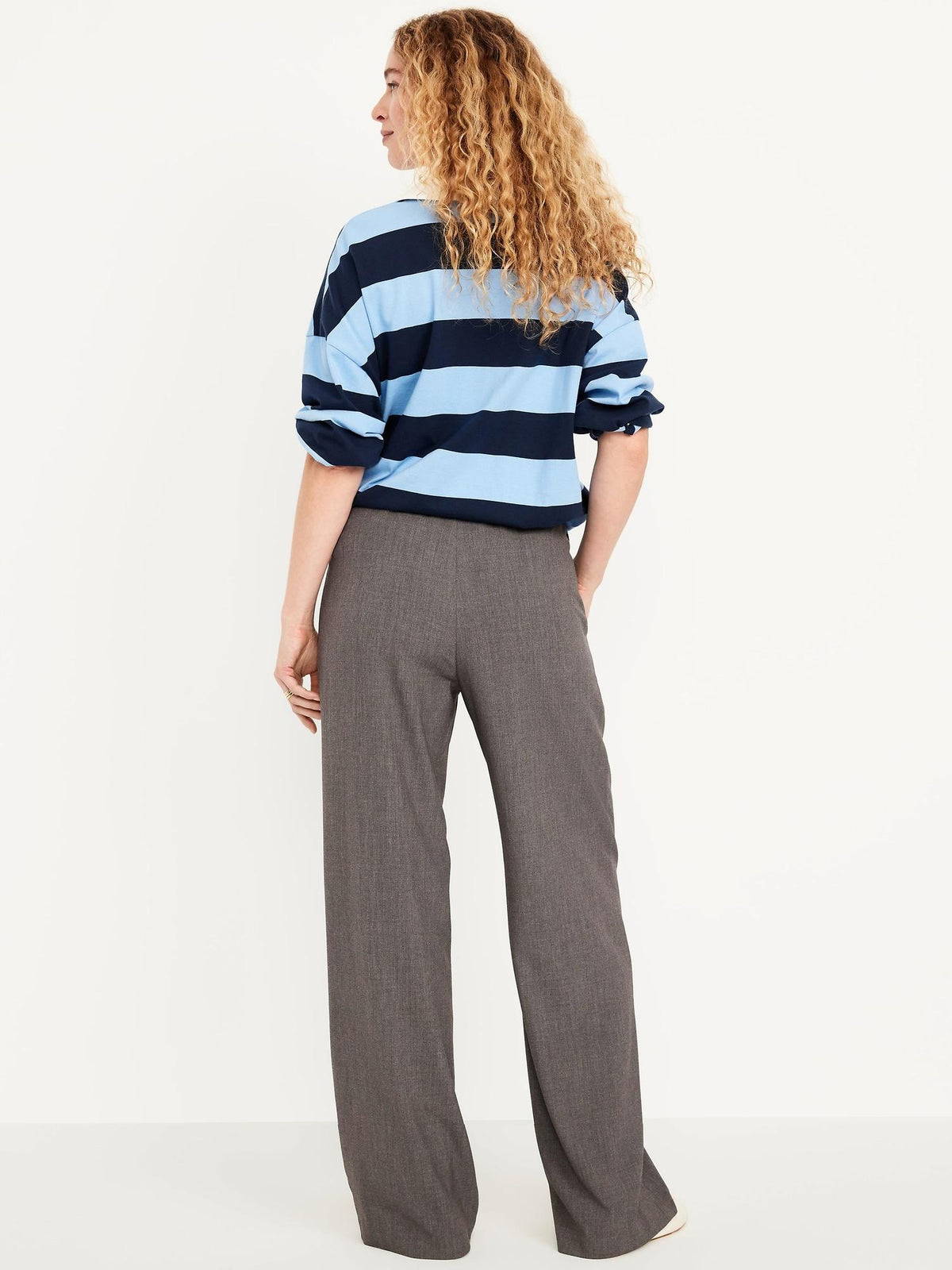 High-Waisted Billie Wide-Leg Trouser