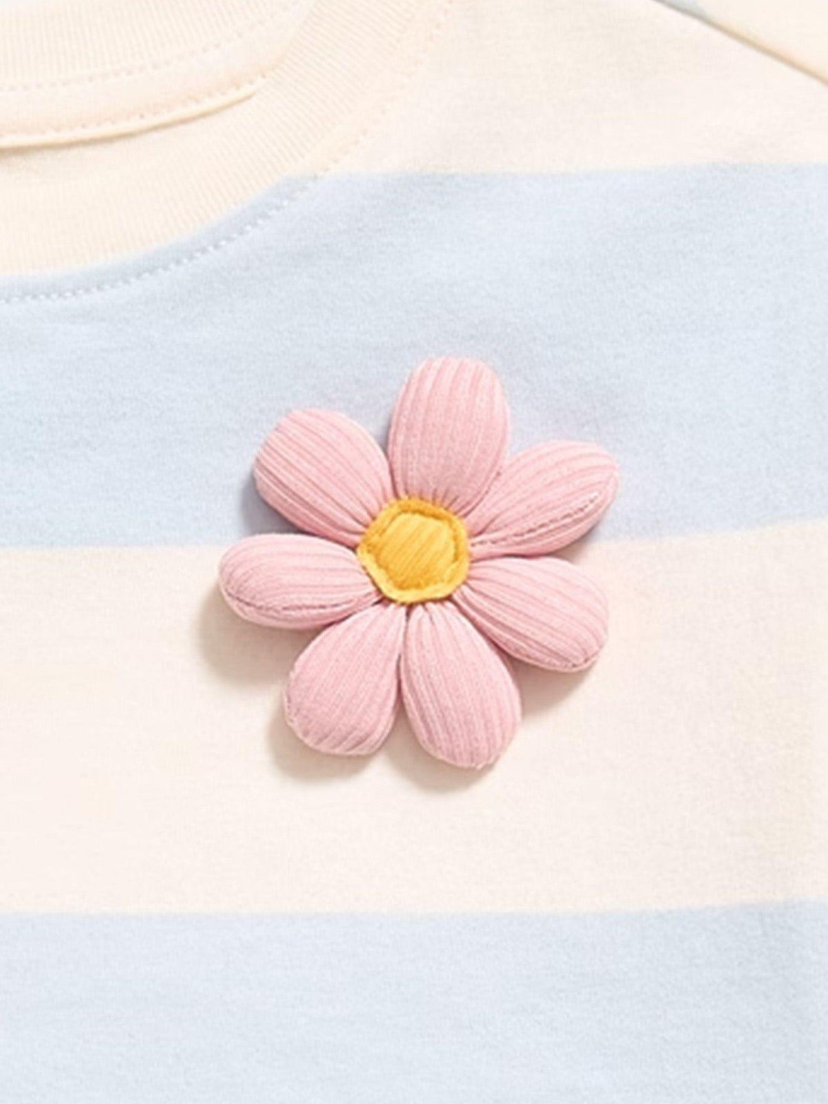 Boxy Short-Sleeve Applique T-Shirt for Toddler Girls