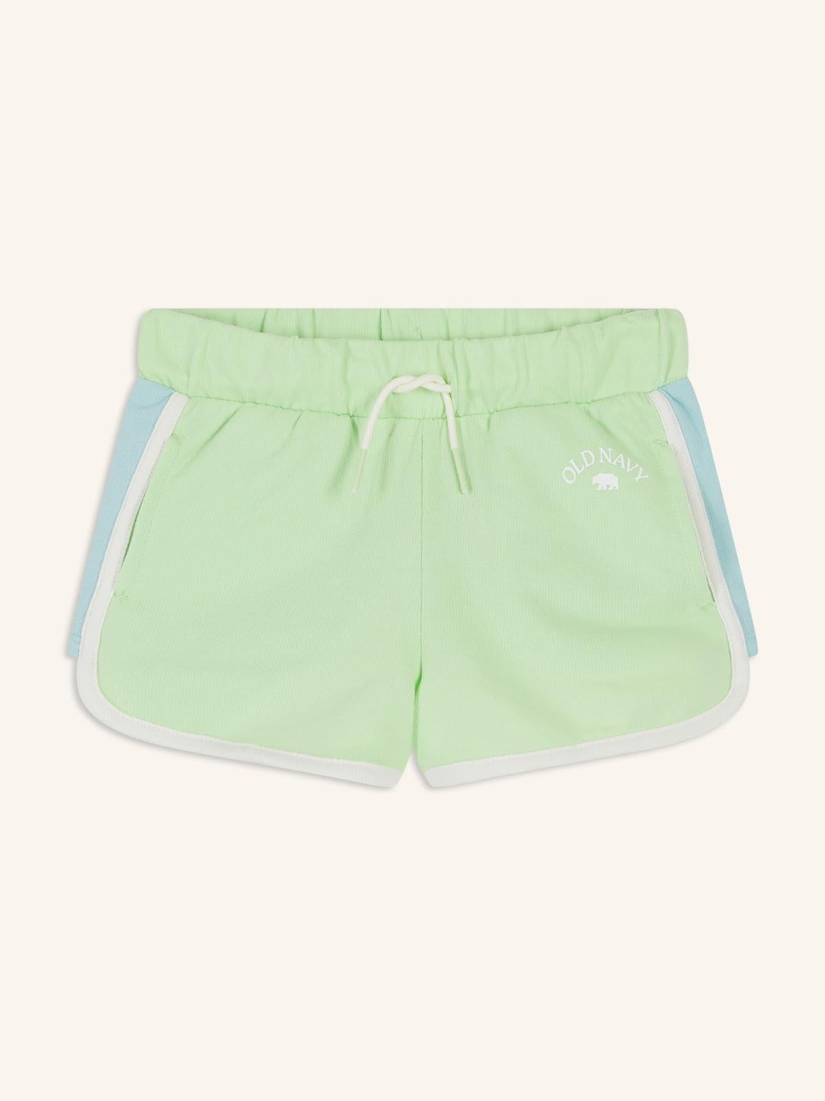 Logo-Graphic Dolphin-Hem Cheer Shorts for Girls