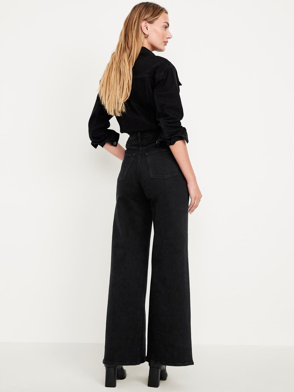 Extra High-Waisted Super Wide-Leg Jeans
