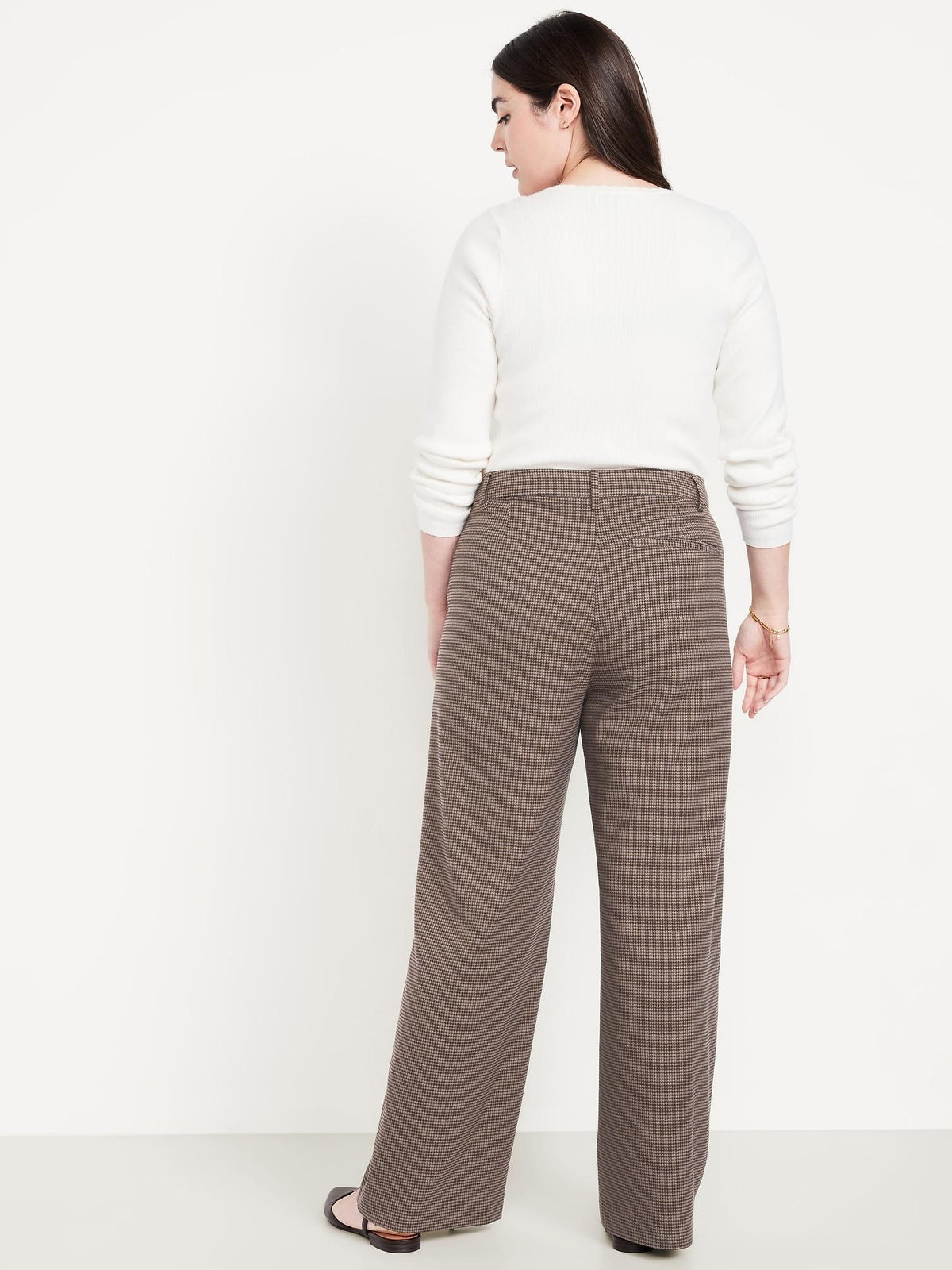 Extra High-Waisted Taylor Wide-Leg Trouser Pants