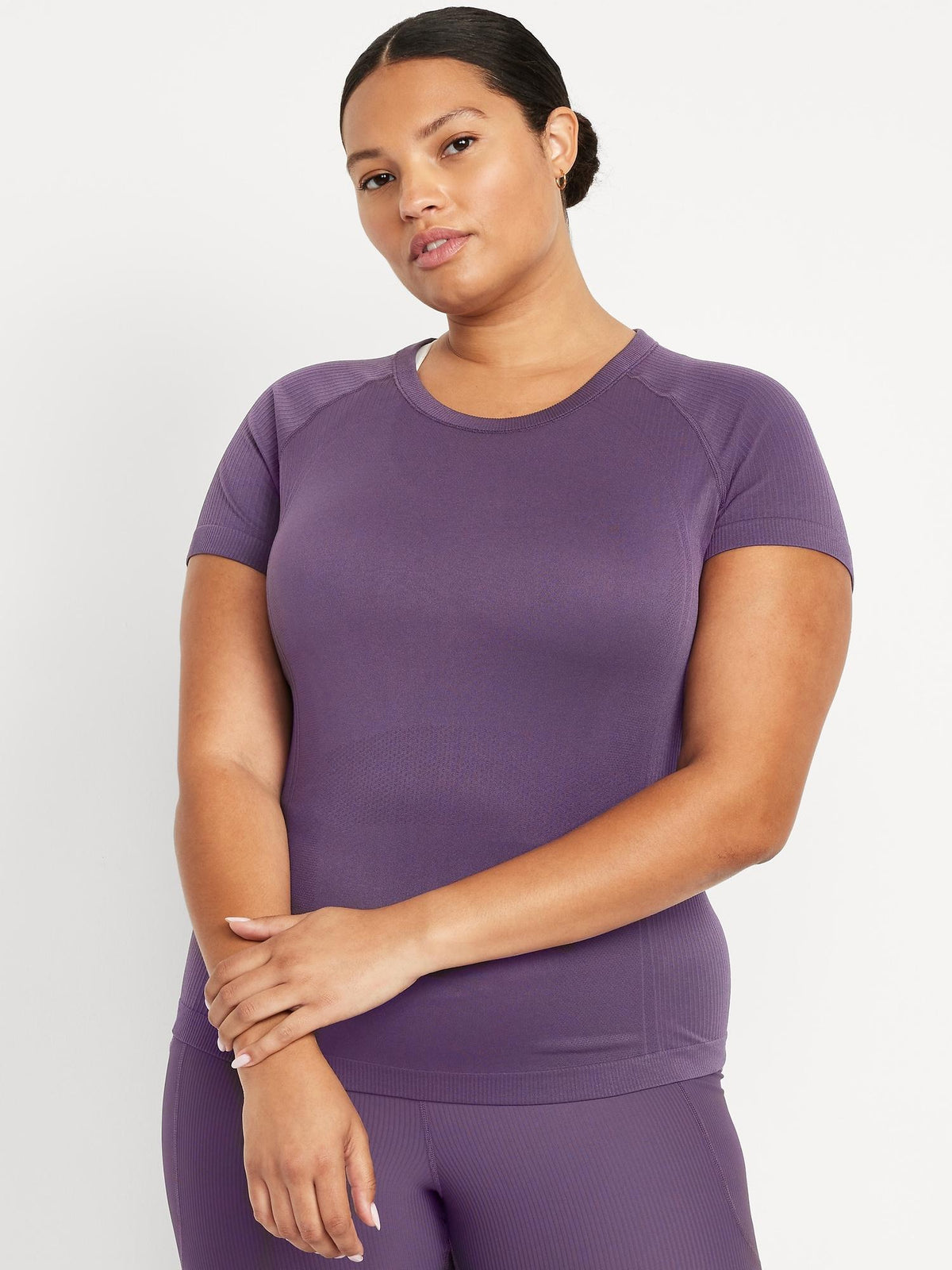 Fluid Seamless Fitted T-Shirt