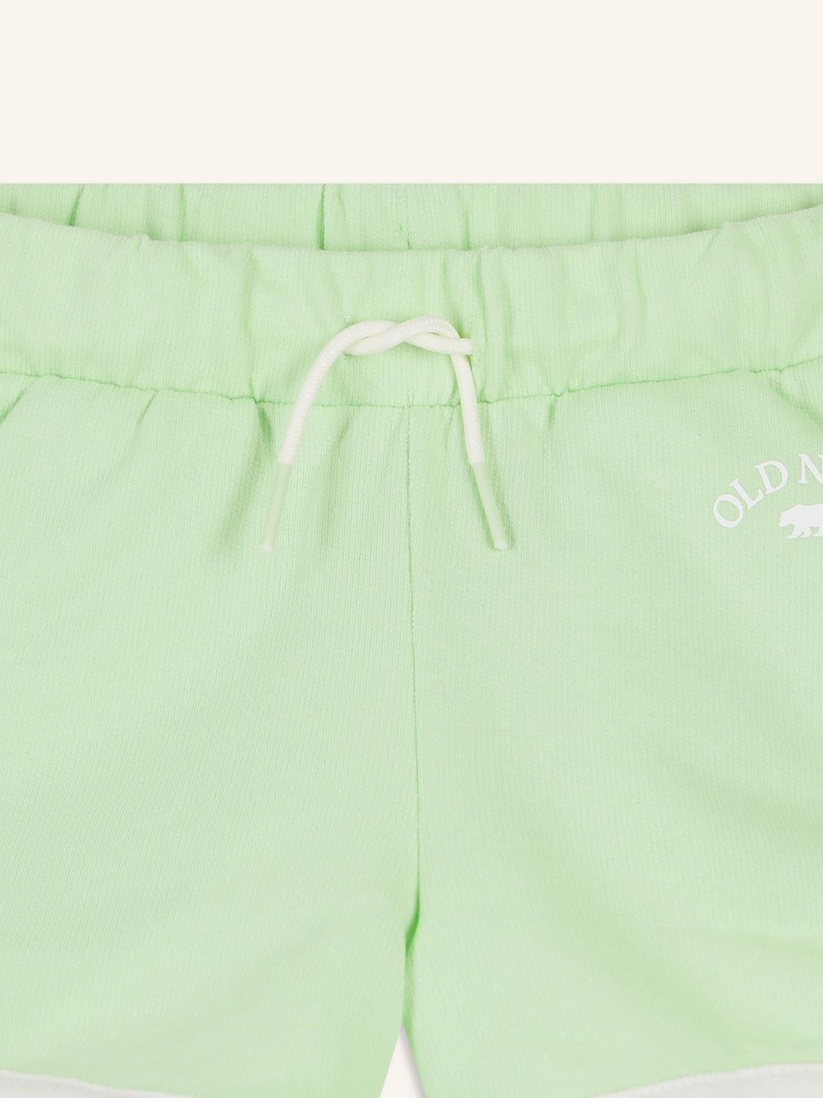 Logo-Graphic Dolphin-Hem Cheer Shorts for Girls