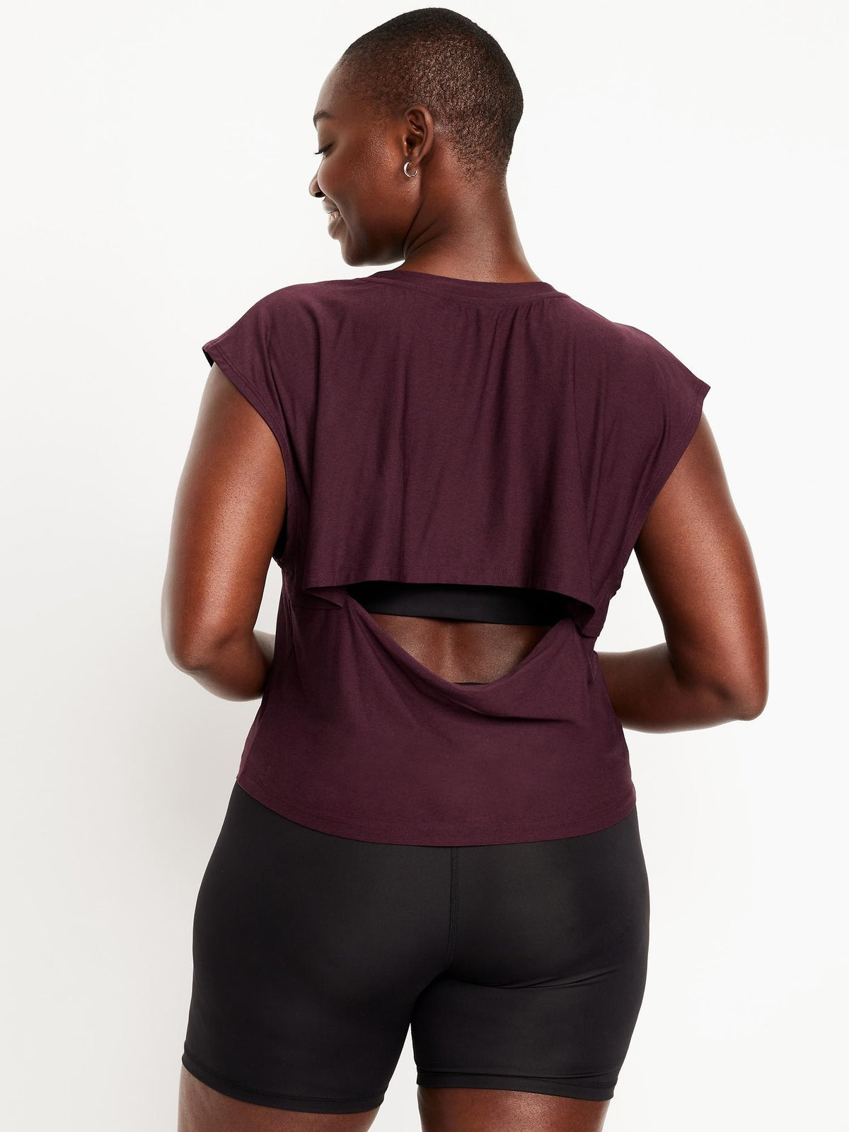 CloudMotion Split-Back Top