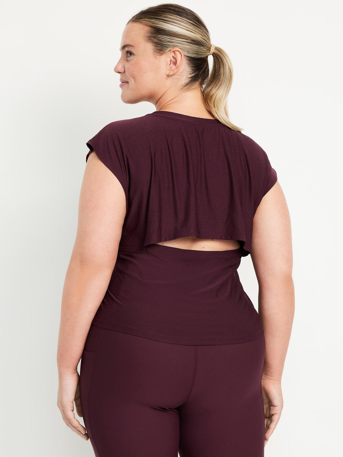 CloudMotion Split-Back Top