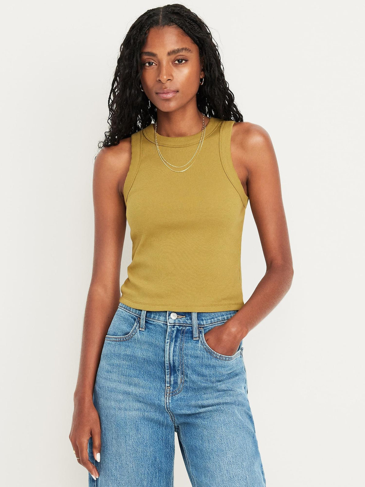 Snug Crop Tank Top