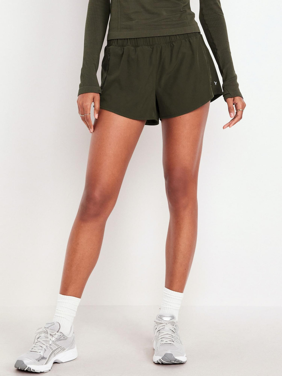 Mid-Rise StretchTech Run Shorts -- 3-inch inseam