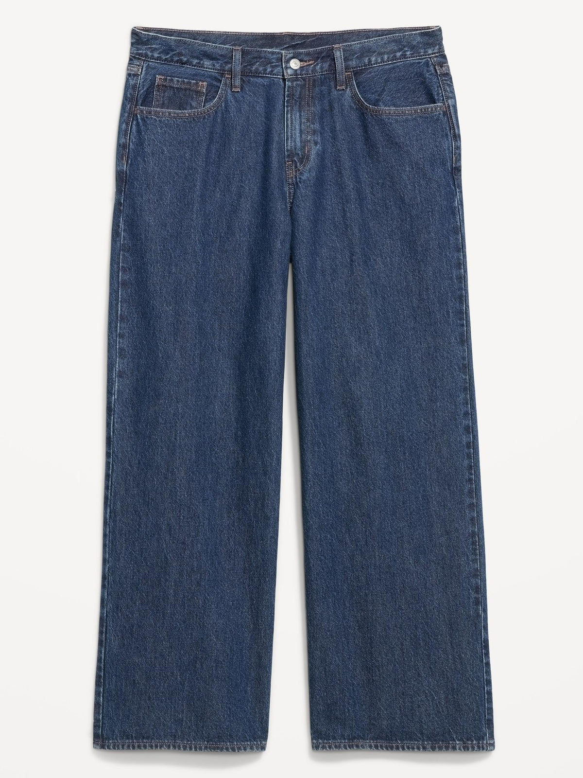 Mid-Rise Wow Baggy Wide-Leg Jeans