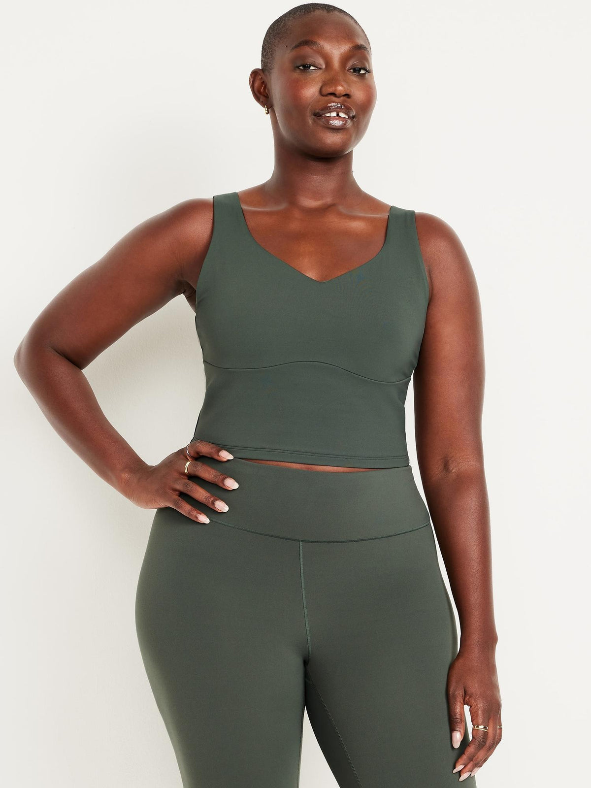 StudioSmooth Seamed Longline Top