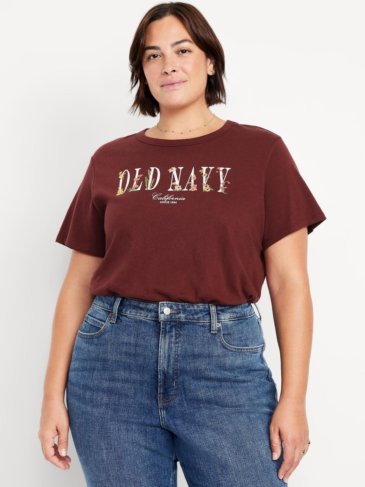 Crew-Neck Logo-Graphic T-Shirt