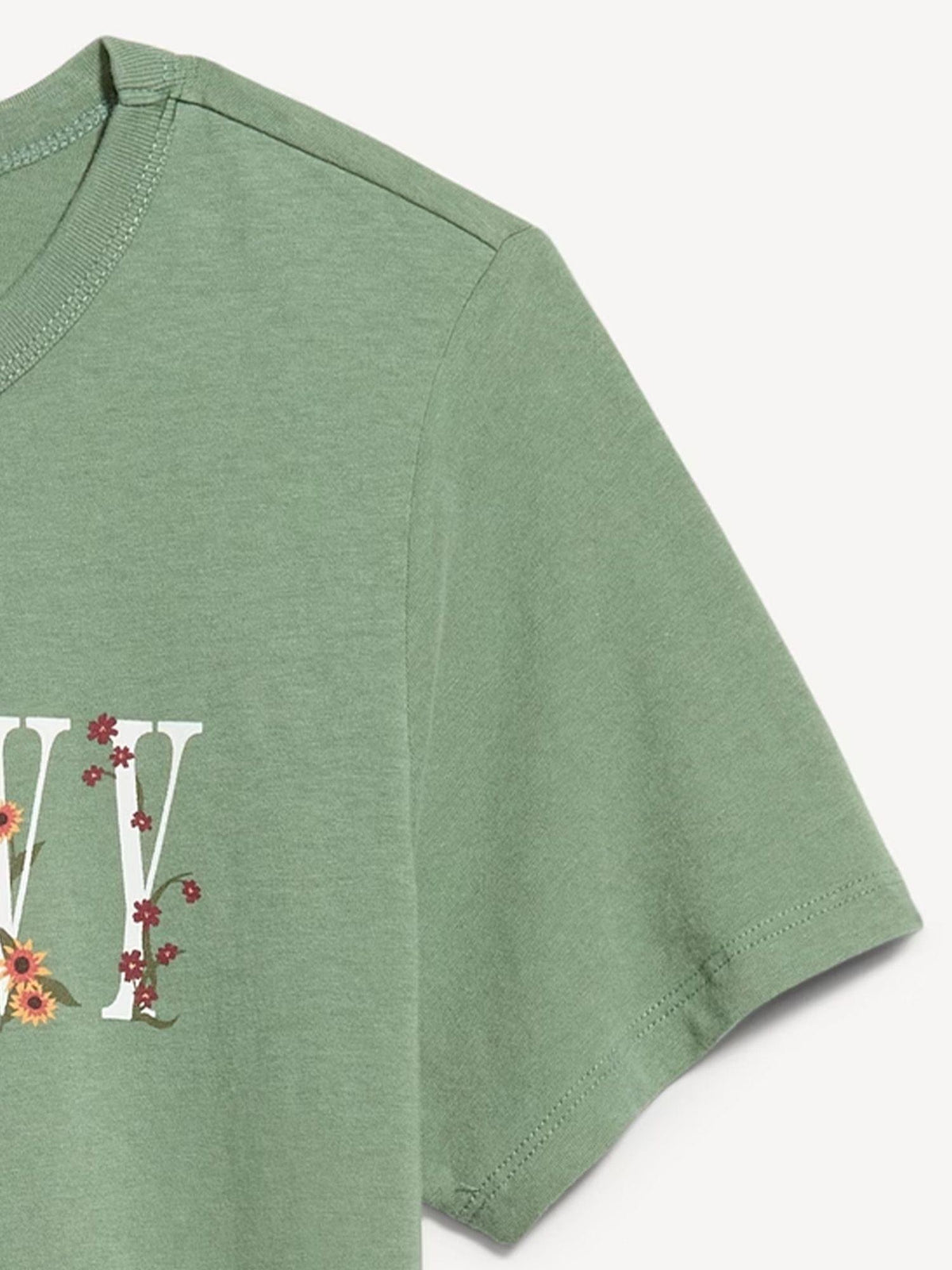 Crew-Neck Logo-Graphic T-Shirt