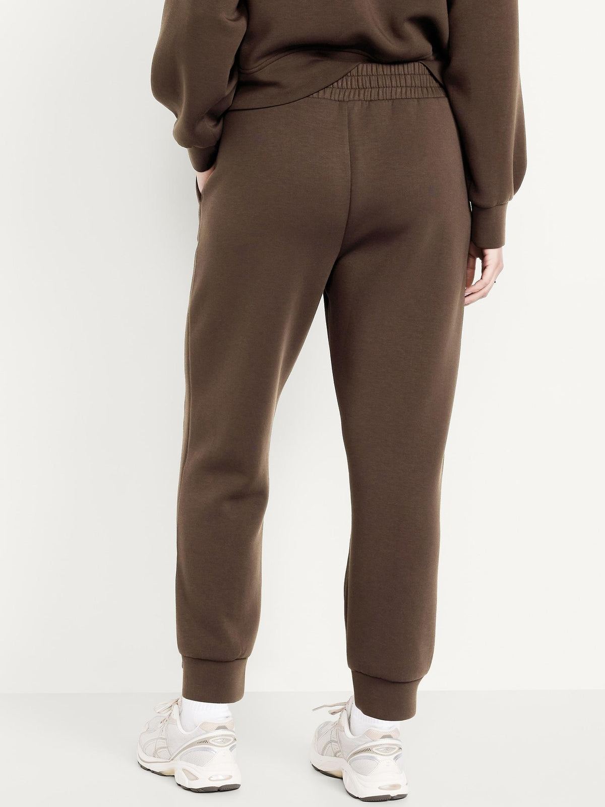 High-Waisted Bounce Fleece Jogger Sweatpants