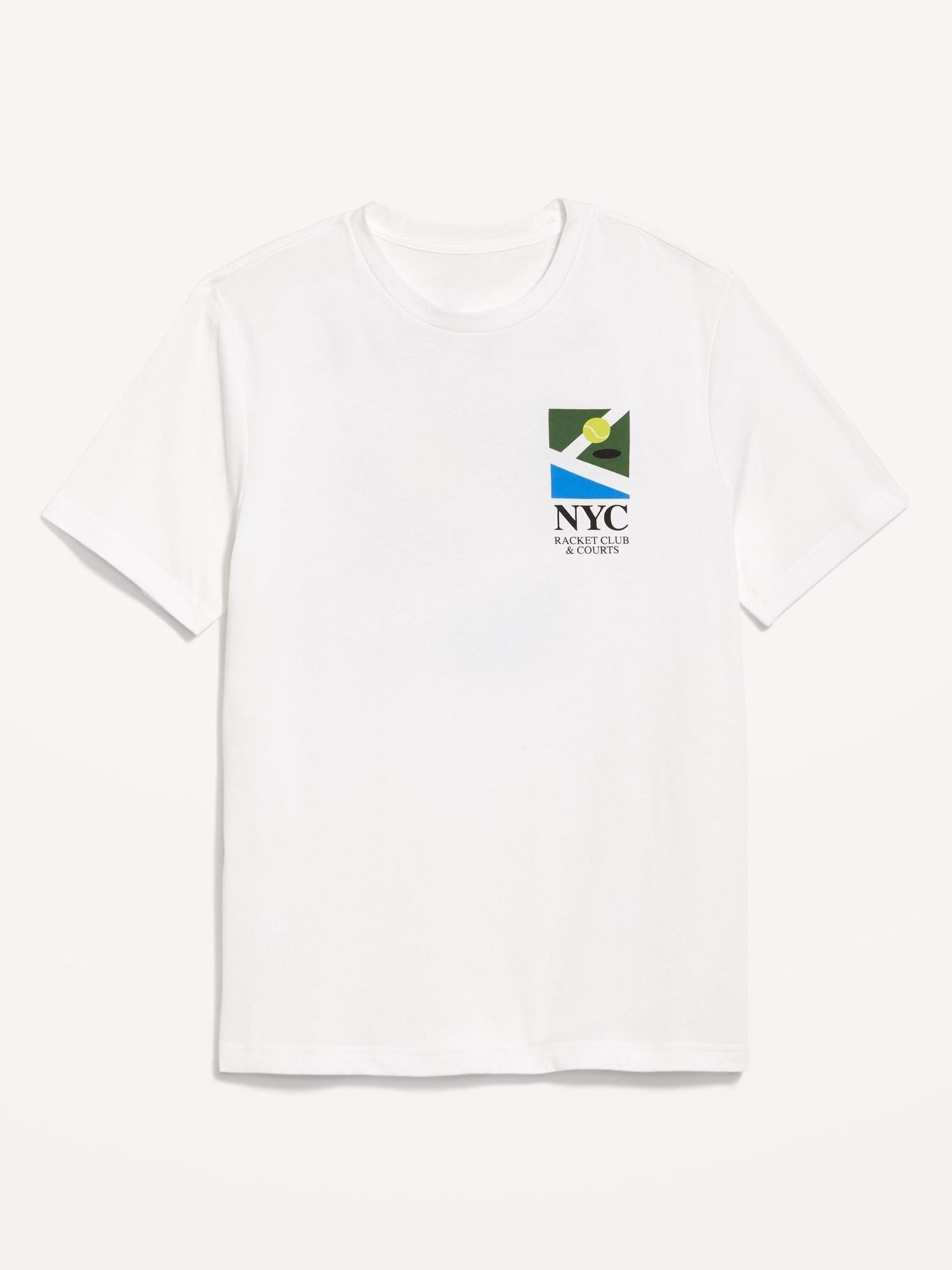 Crew-Neck Graphic T-Shirt