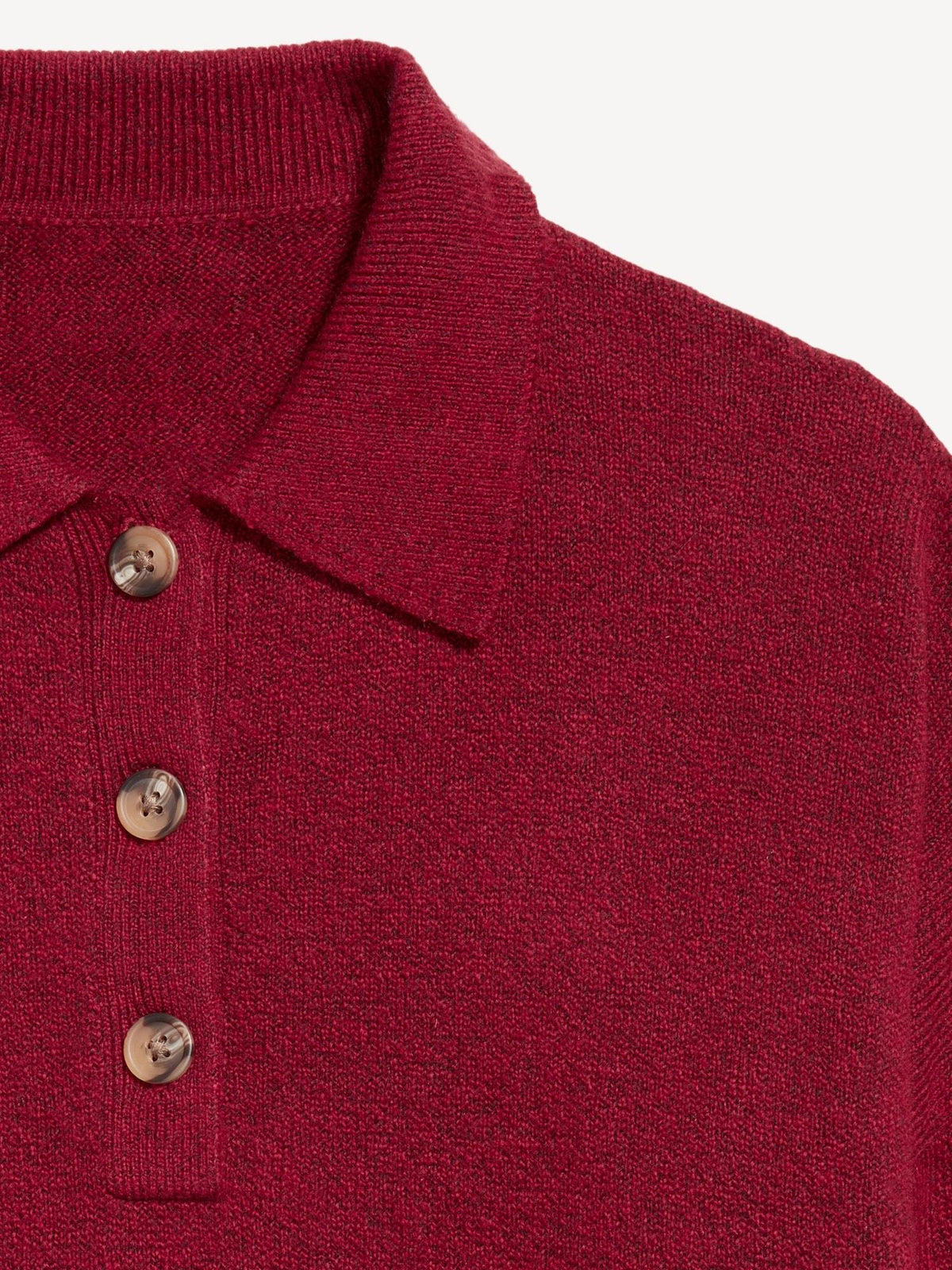 SoSoft Cropped Polo Sweater