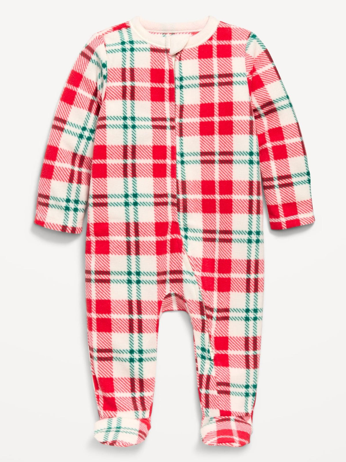 2-Way-Zip Sleep & Play Microfleece Footed One-Piece for Baby