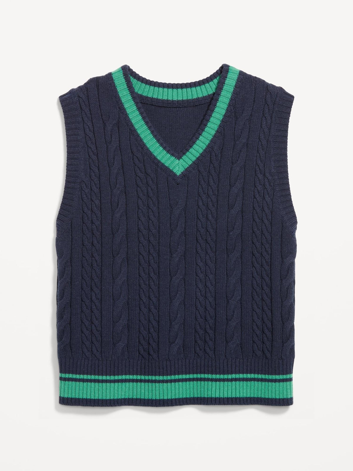 Cable-Knit Vest