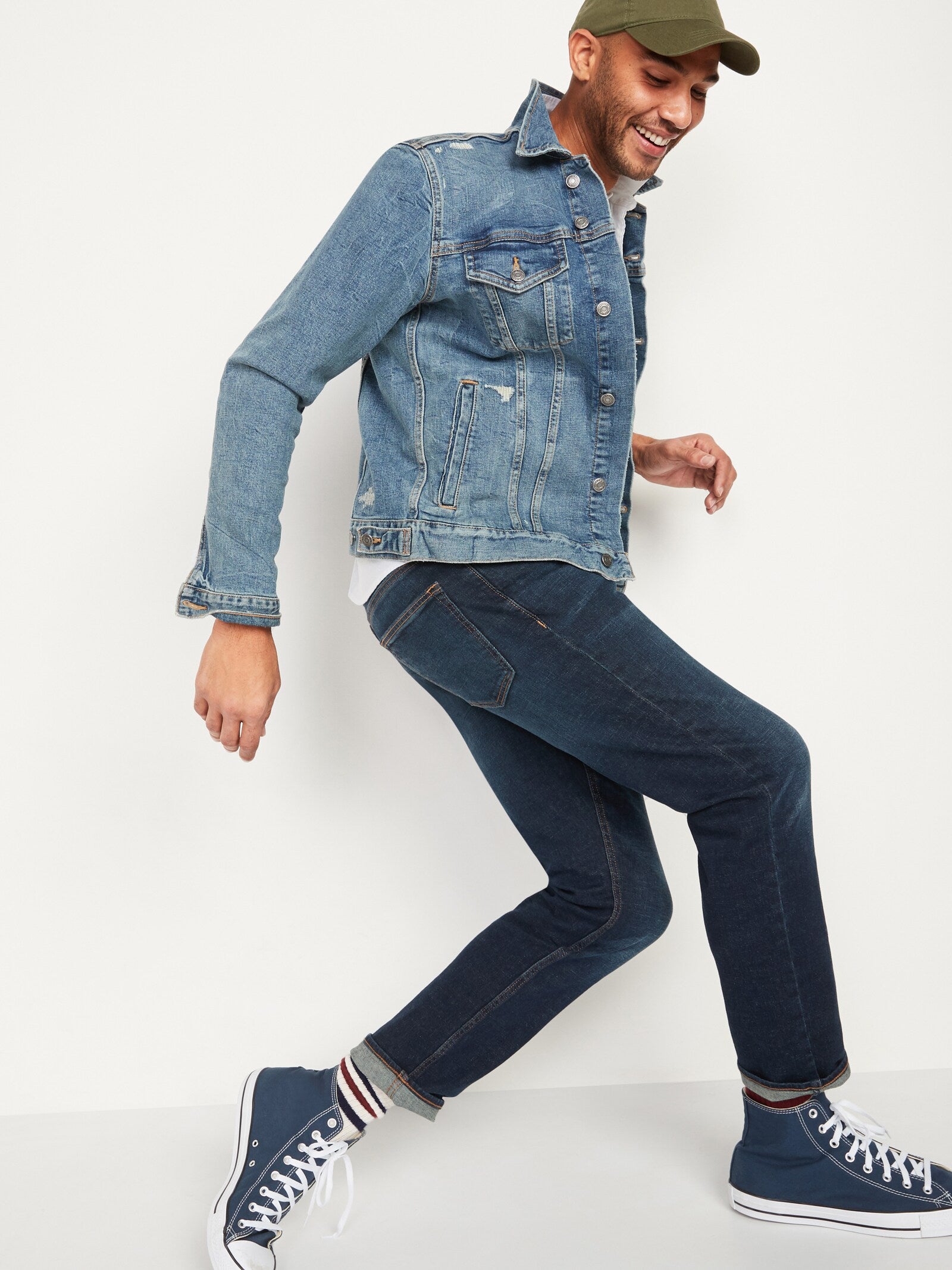 Slim Built-In-Flex Jeans For Men - Old Navy Philippines