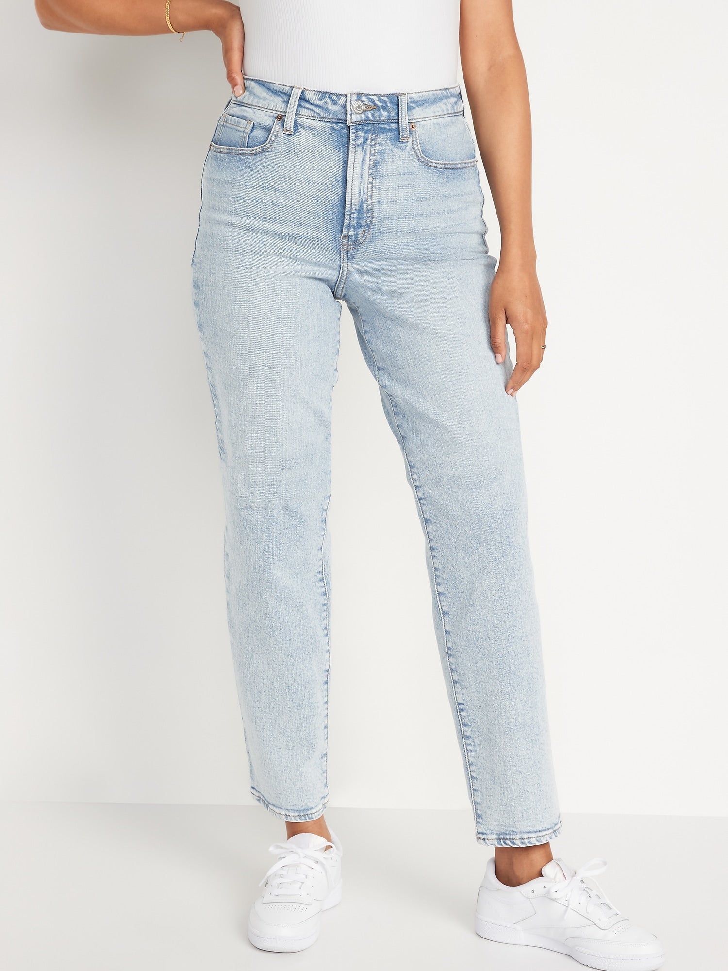 High-Waisted OG Loose Cotton-Hemp Blend Jeans for Women