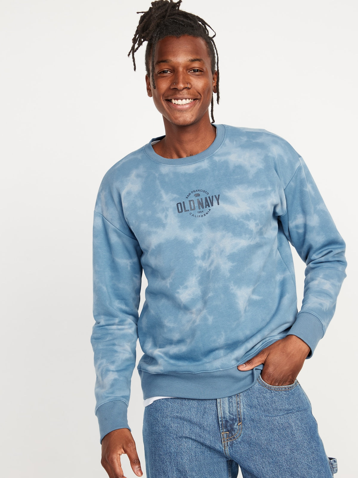 Blue Tie-Dye