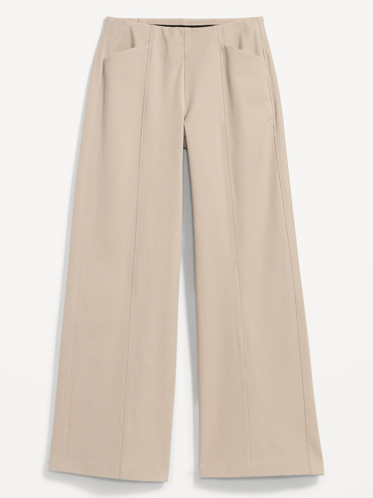 High-Waisted Pull-On Pixie Wide-Leg Pants for Women Old Navy