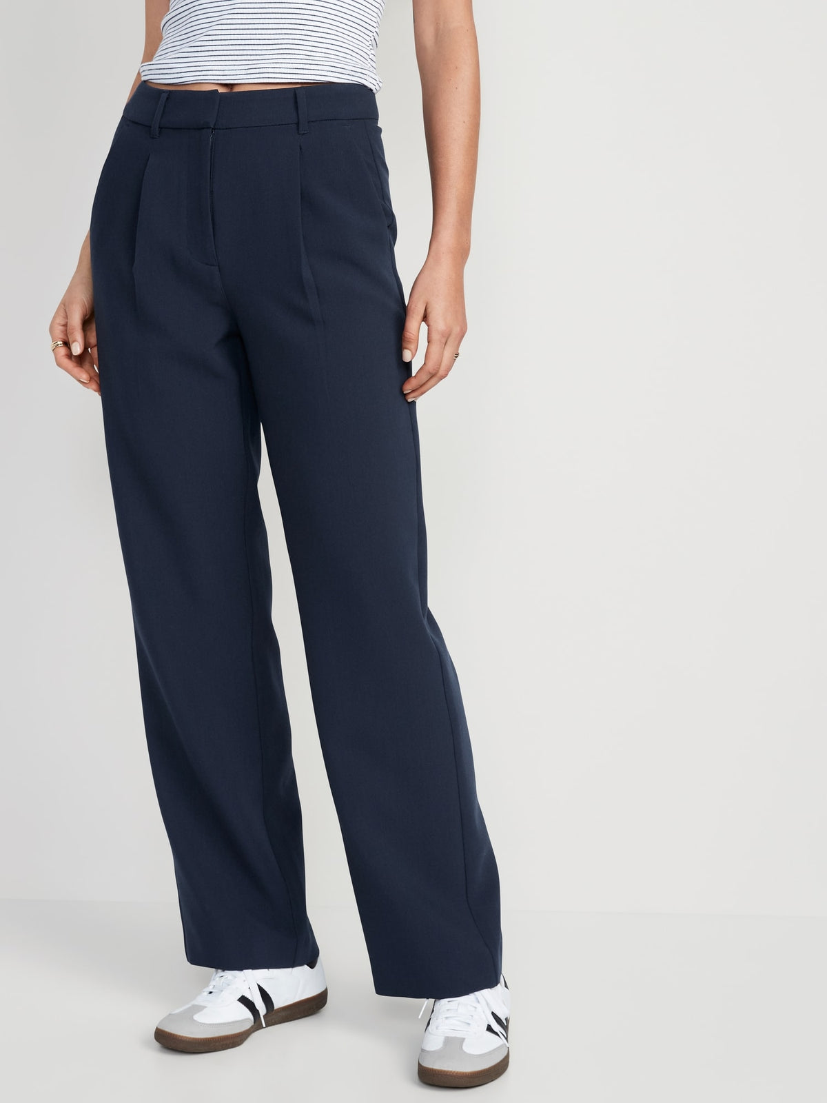 old navy dress pants women Extra High-Waisted Taylor Wide-Leg Trouser Suit Pants for Women