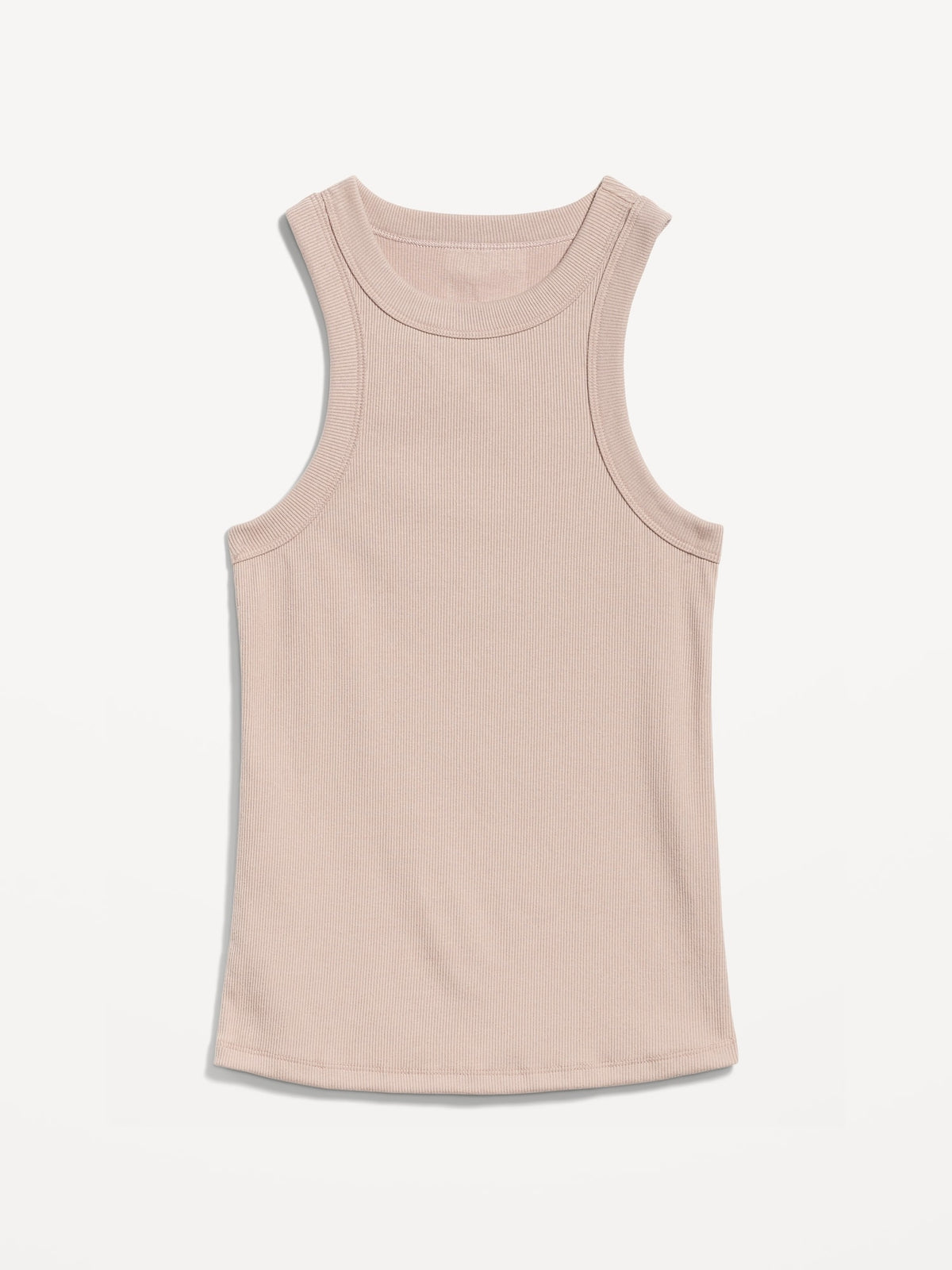 Fitted Rib-Knit Tank Top for Women