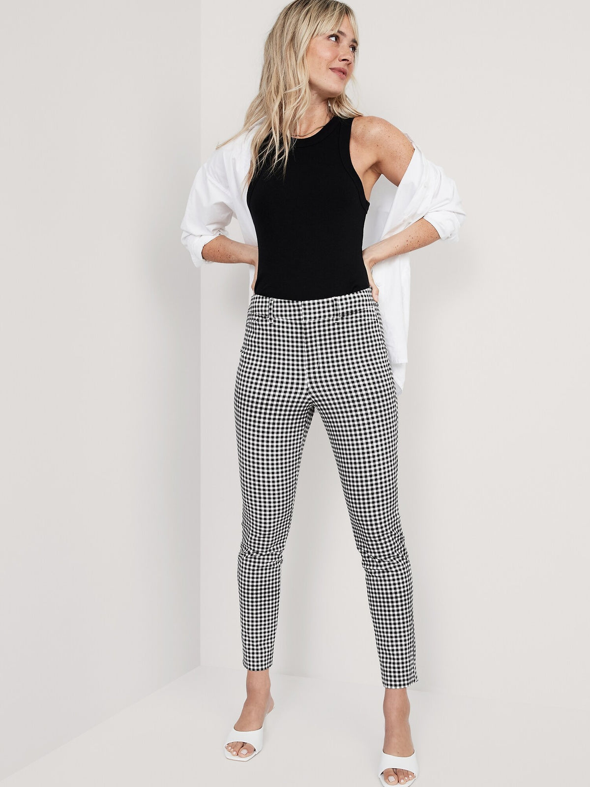 Black/White Gingham
