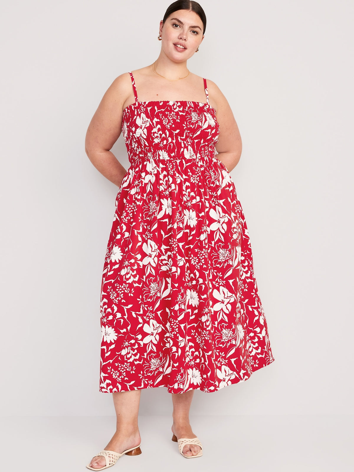 Flowerbed on Red (Match the Fam)