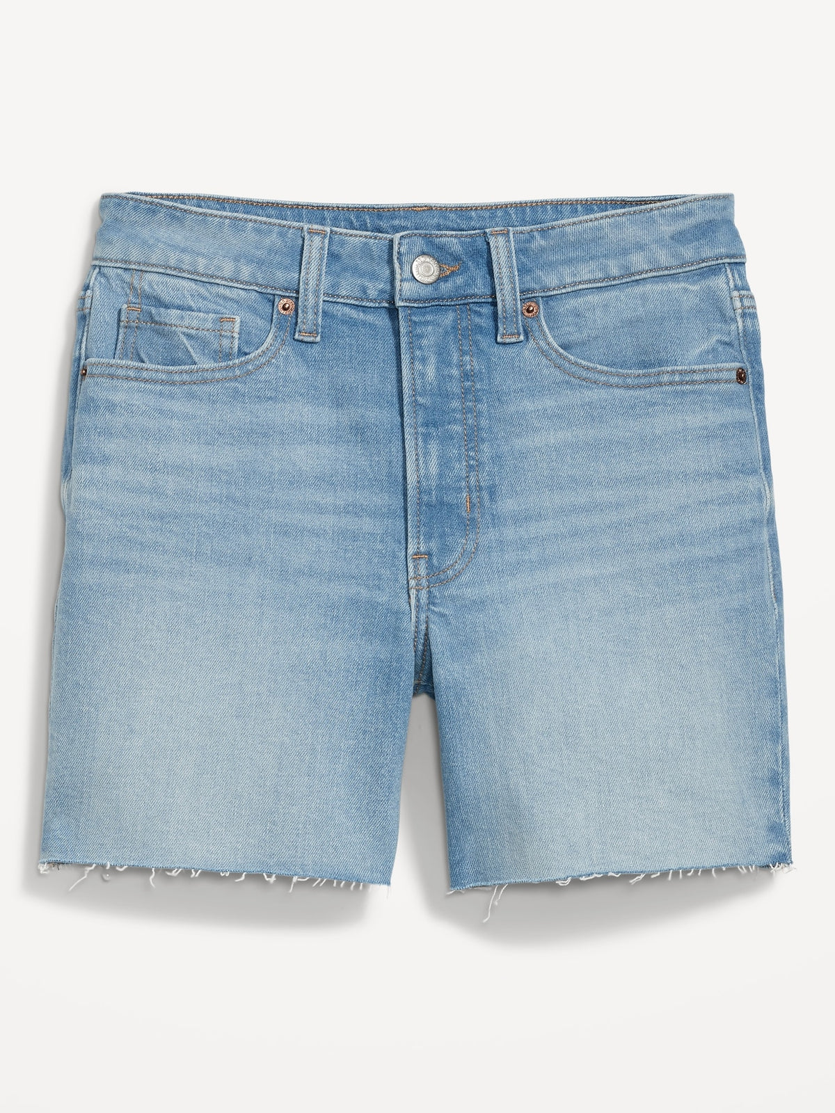 High-Waisted O.G. Straight Jean Shorts for Women -- 3-inch inseam