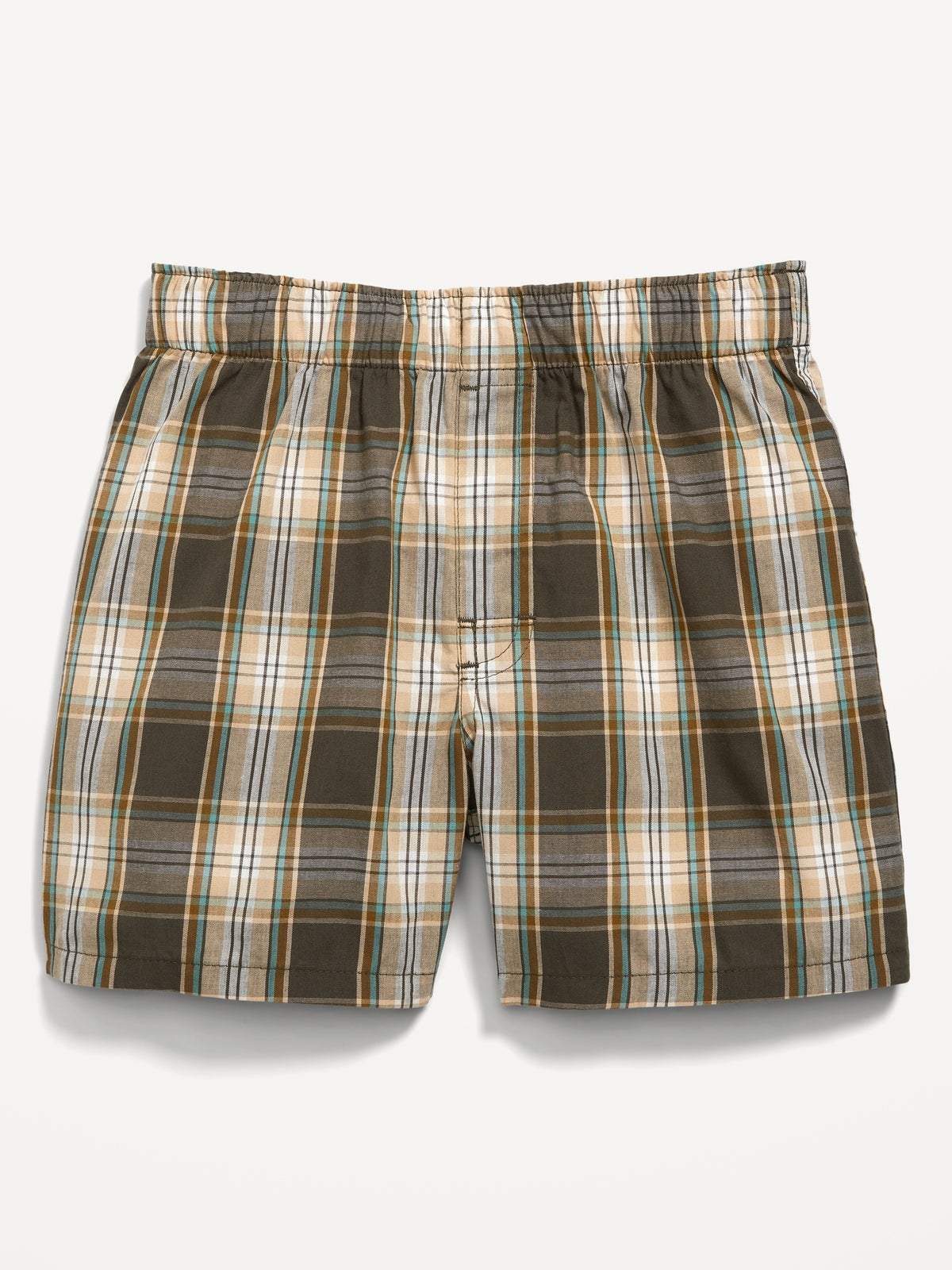 Cotton Poplin Printed Boxer Shorts for Boys