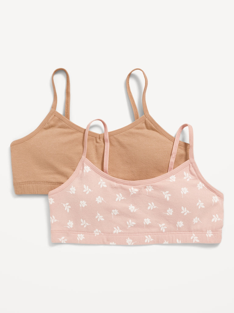 Jersey-Knit Cami Bra 2-Pack for Girls - Old Navy Philippines