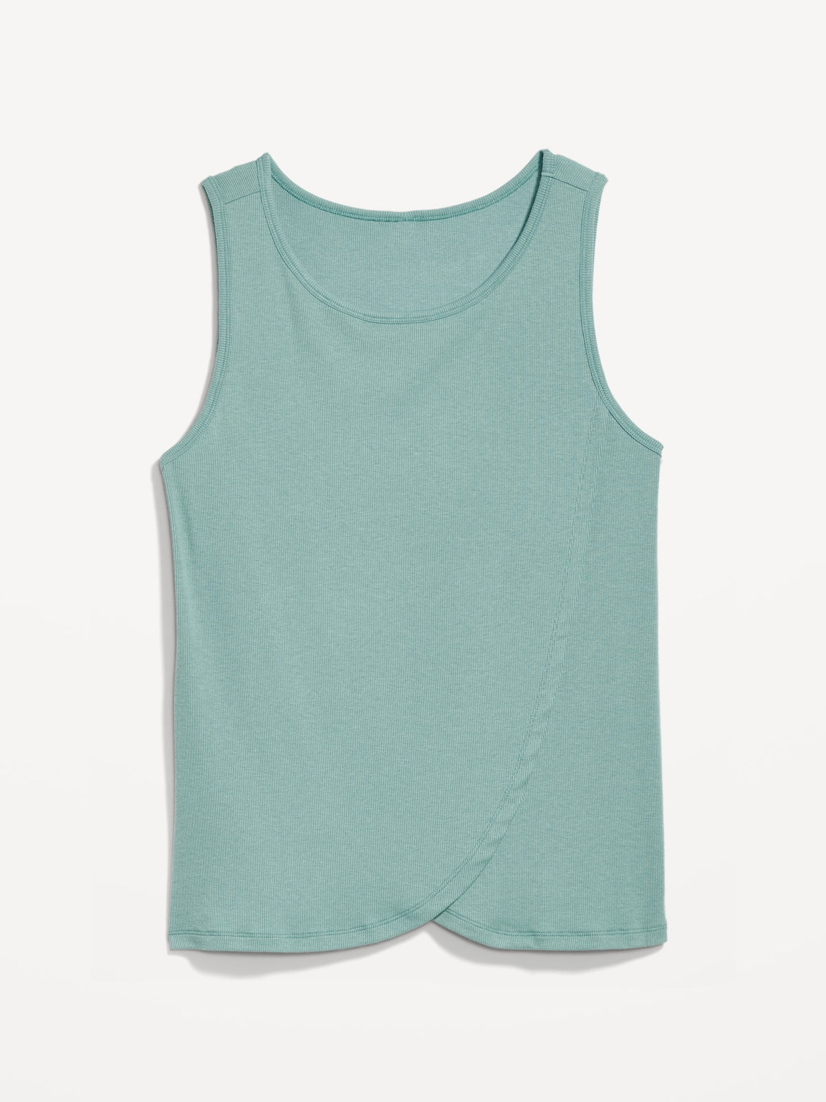 Maternity Rib Knit Nursing Tank Top