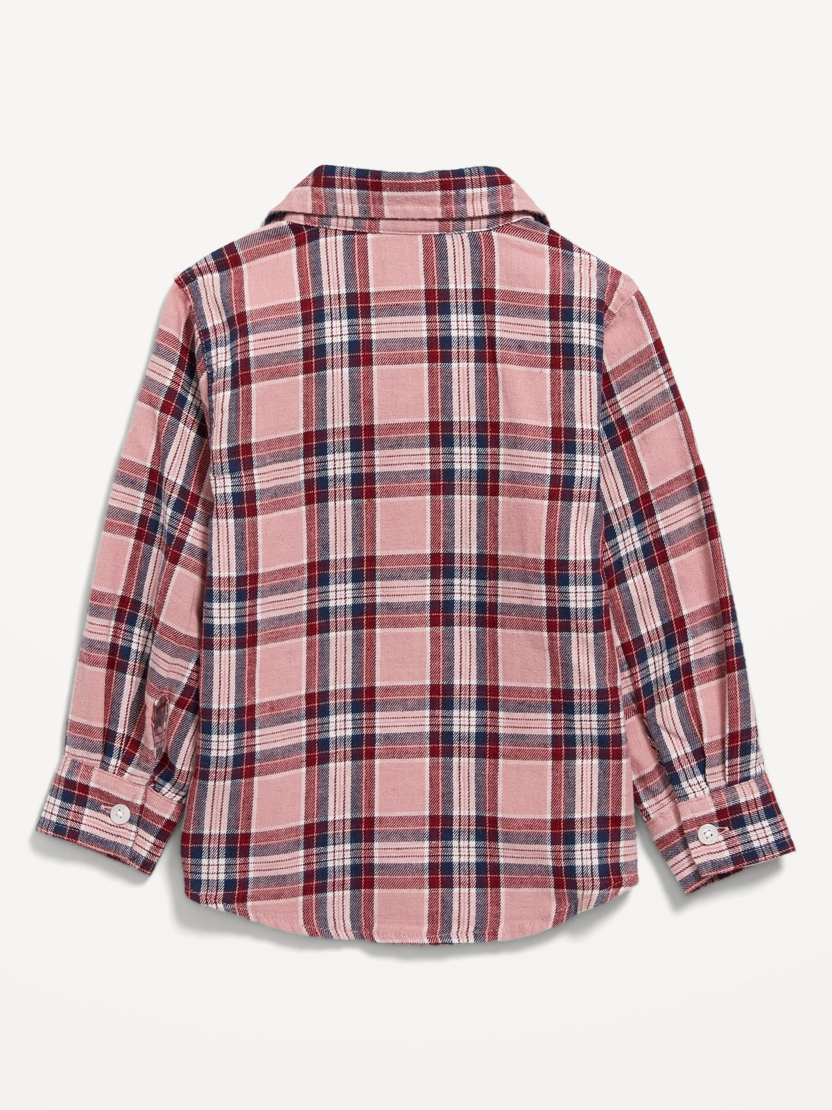 Long-Sleeve Linen-Blend Pocket Shirt for Toddler Boys