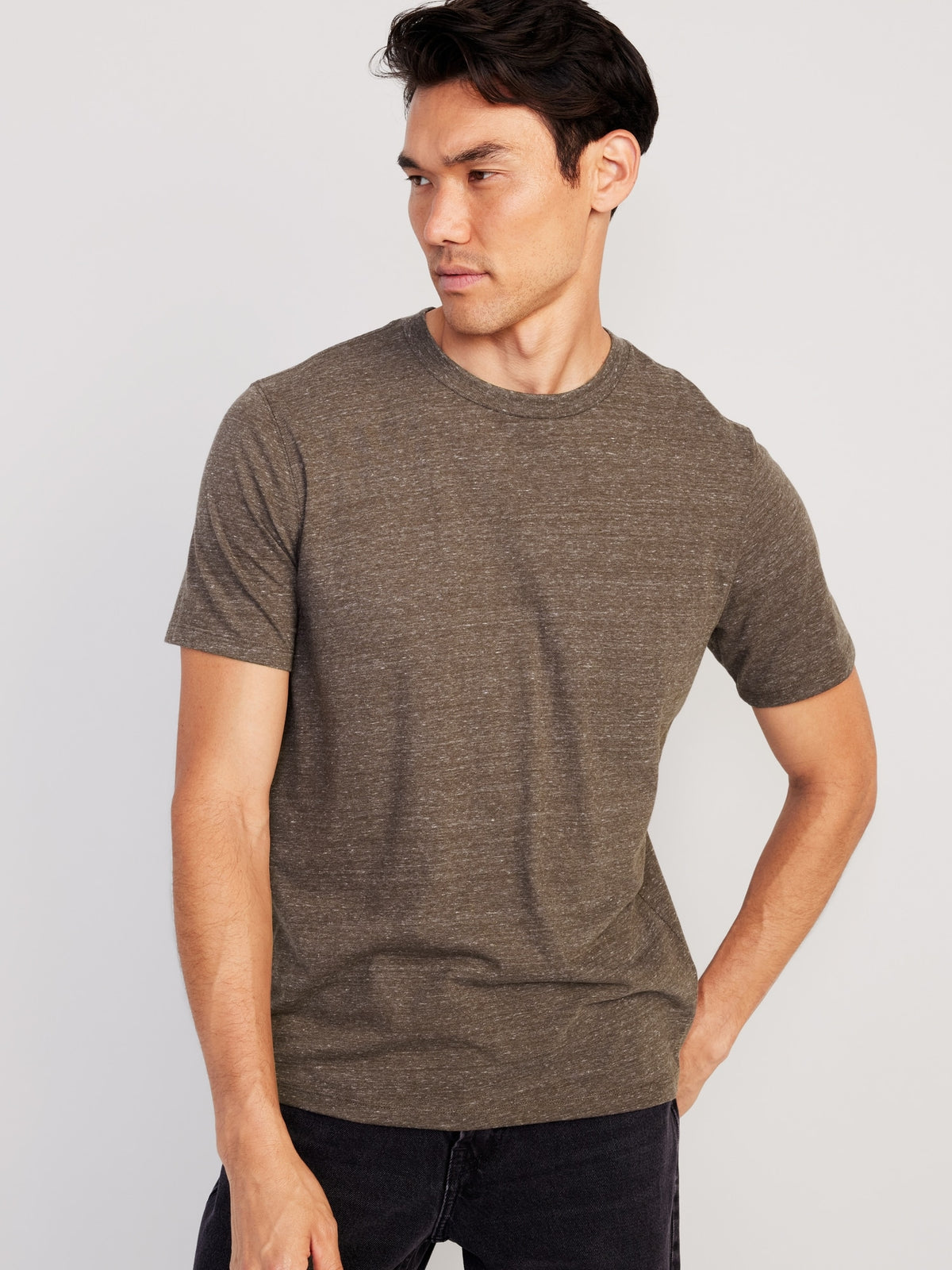 Slub-Knit T-Shirt for Men