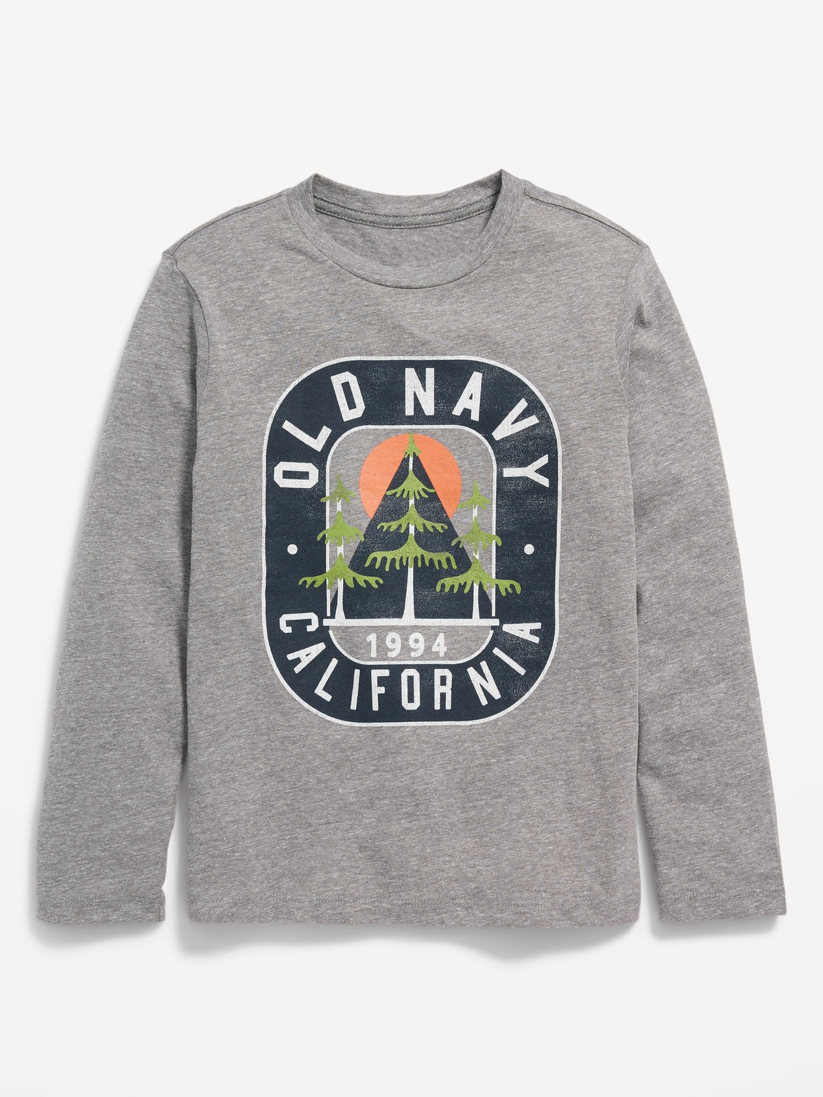 Long-Sleeve Logo-Graphic T-Shirt for Boys